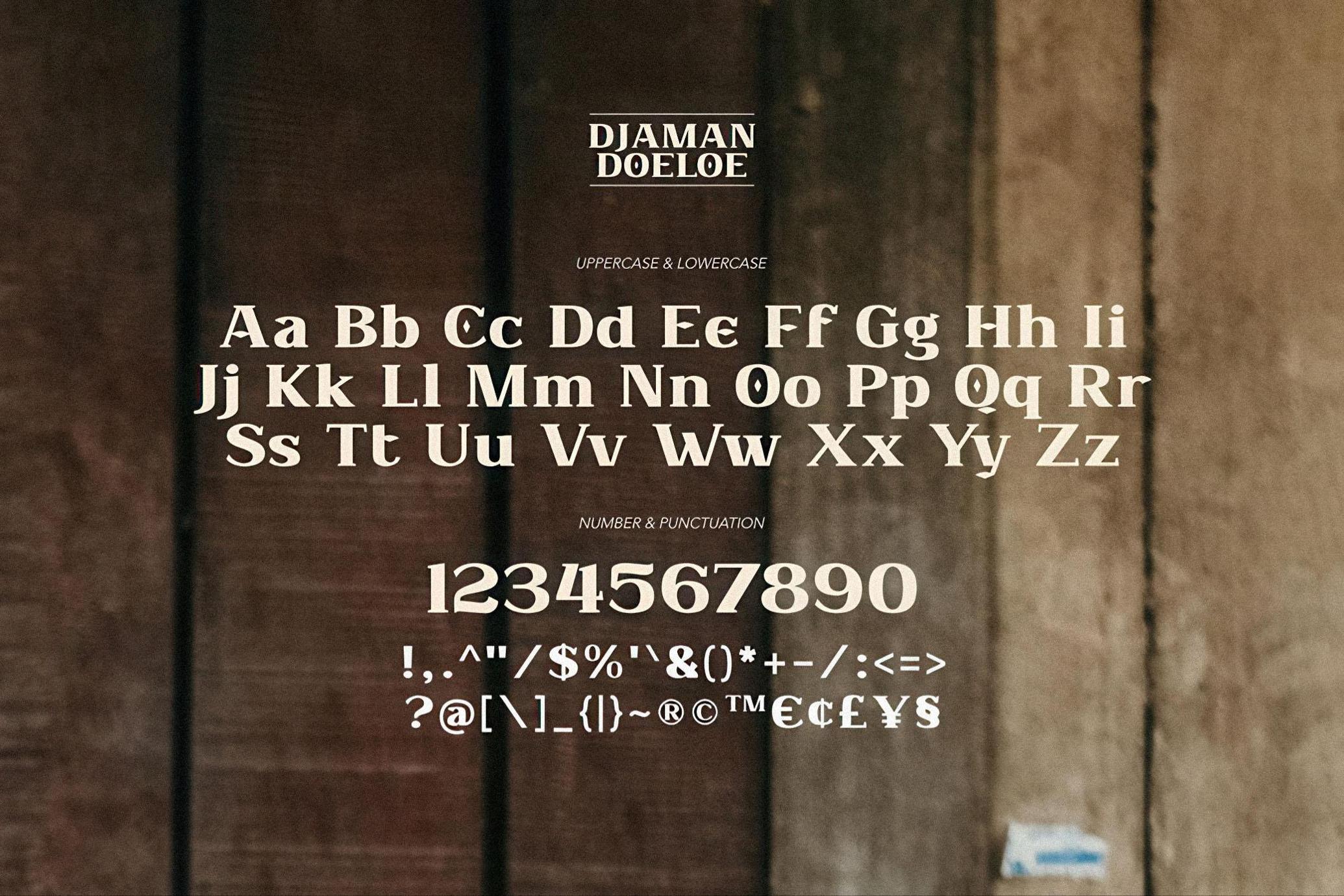 Djaman Doeloe - Old Font
