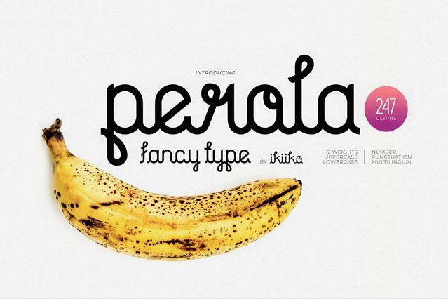 Perola - Fancy Font
