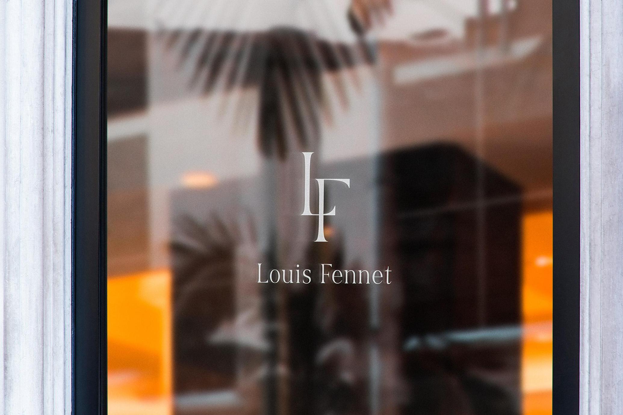 Luxury Boutique Window Sign Mockup