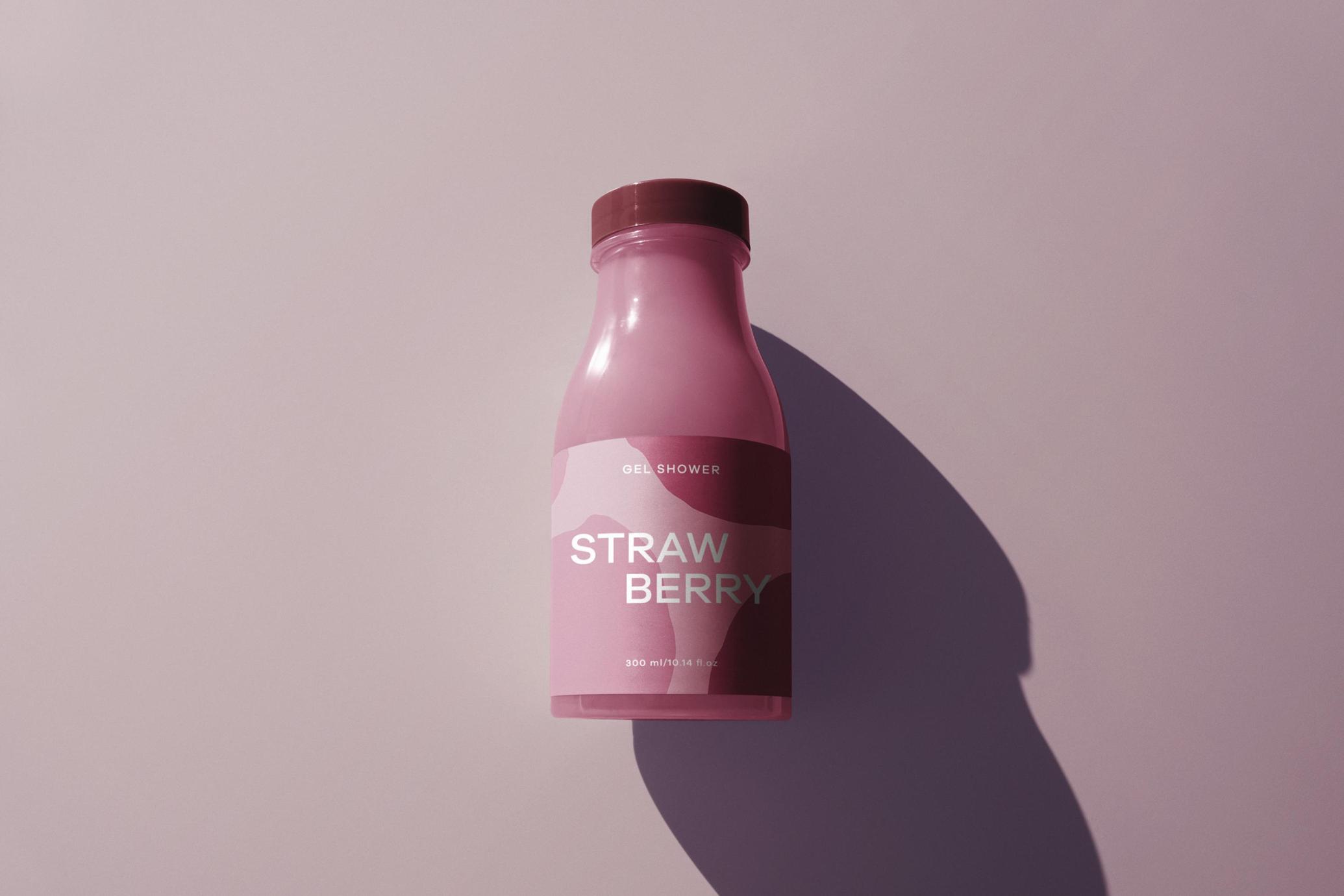 Skincare Product Bottle Mockup with Custom Label