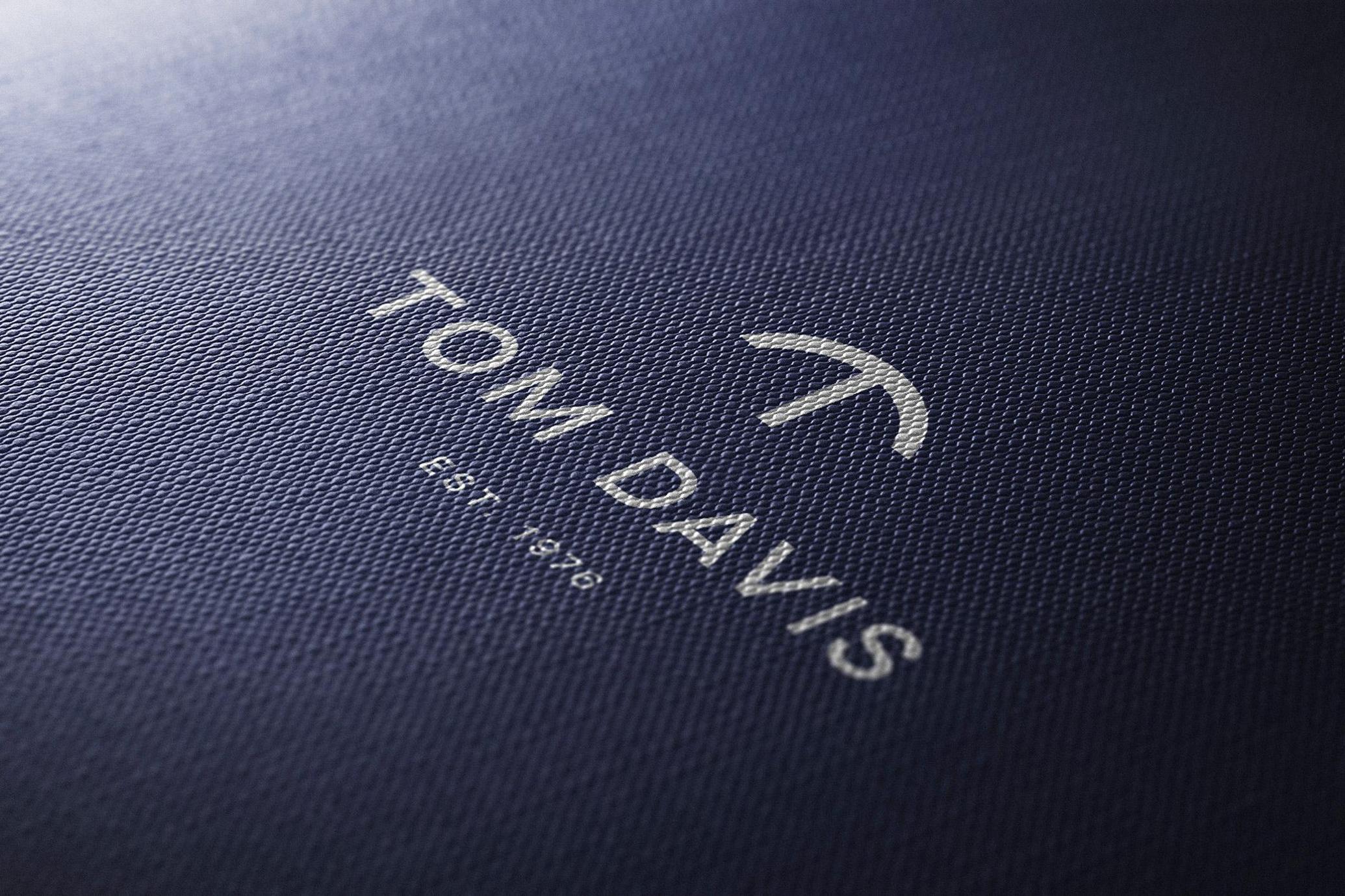 Premium Box Surface Logo Mockup