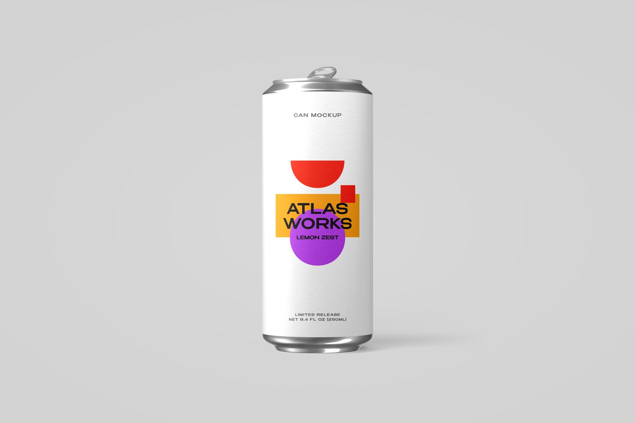 Slim Can Mockup