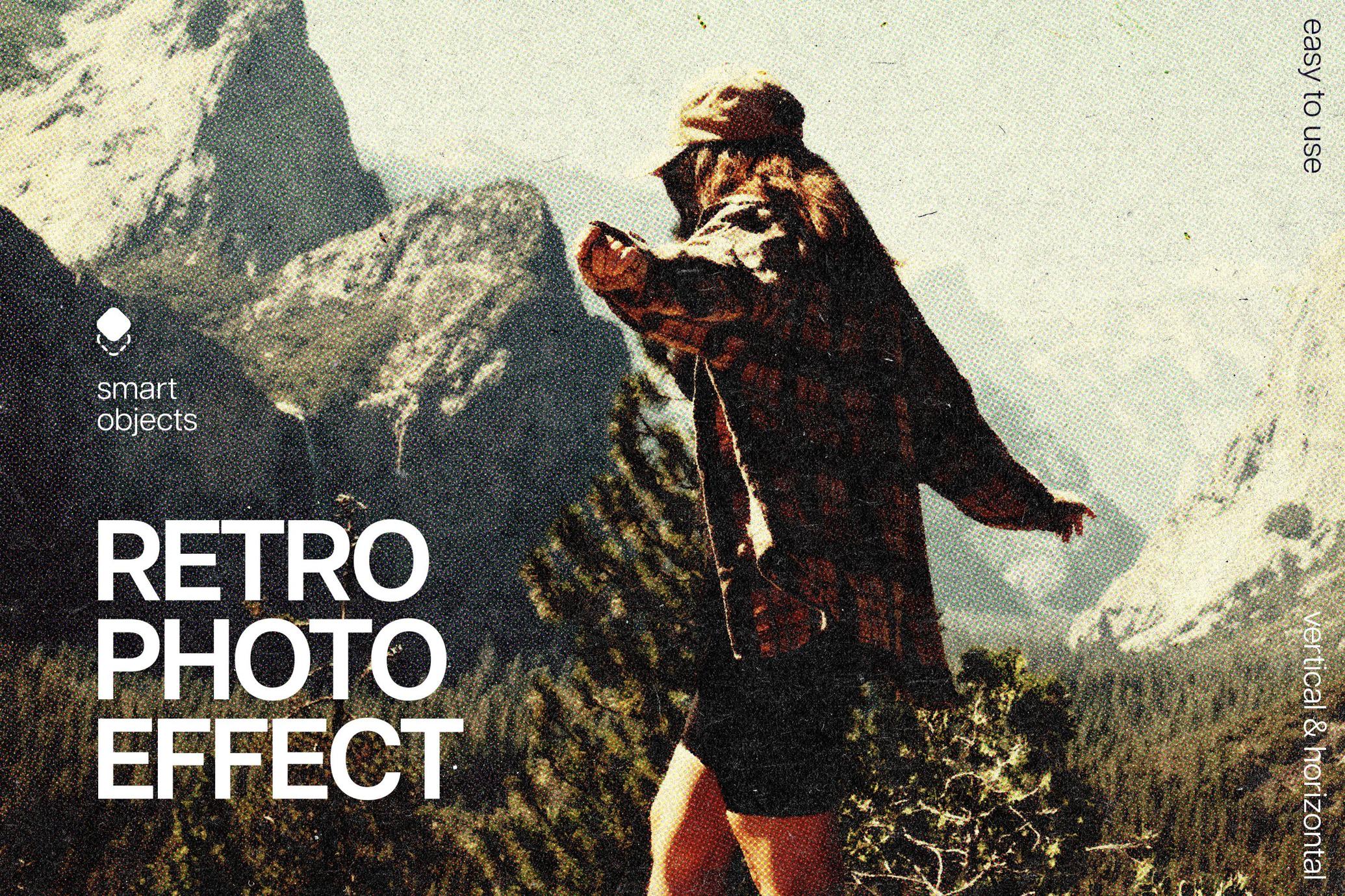 Retro Printed Photo Effect