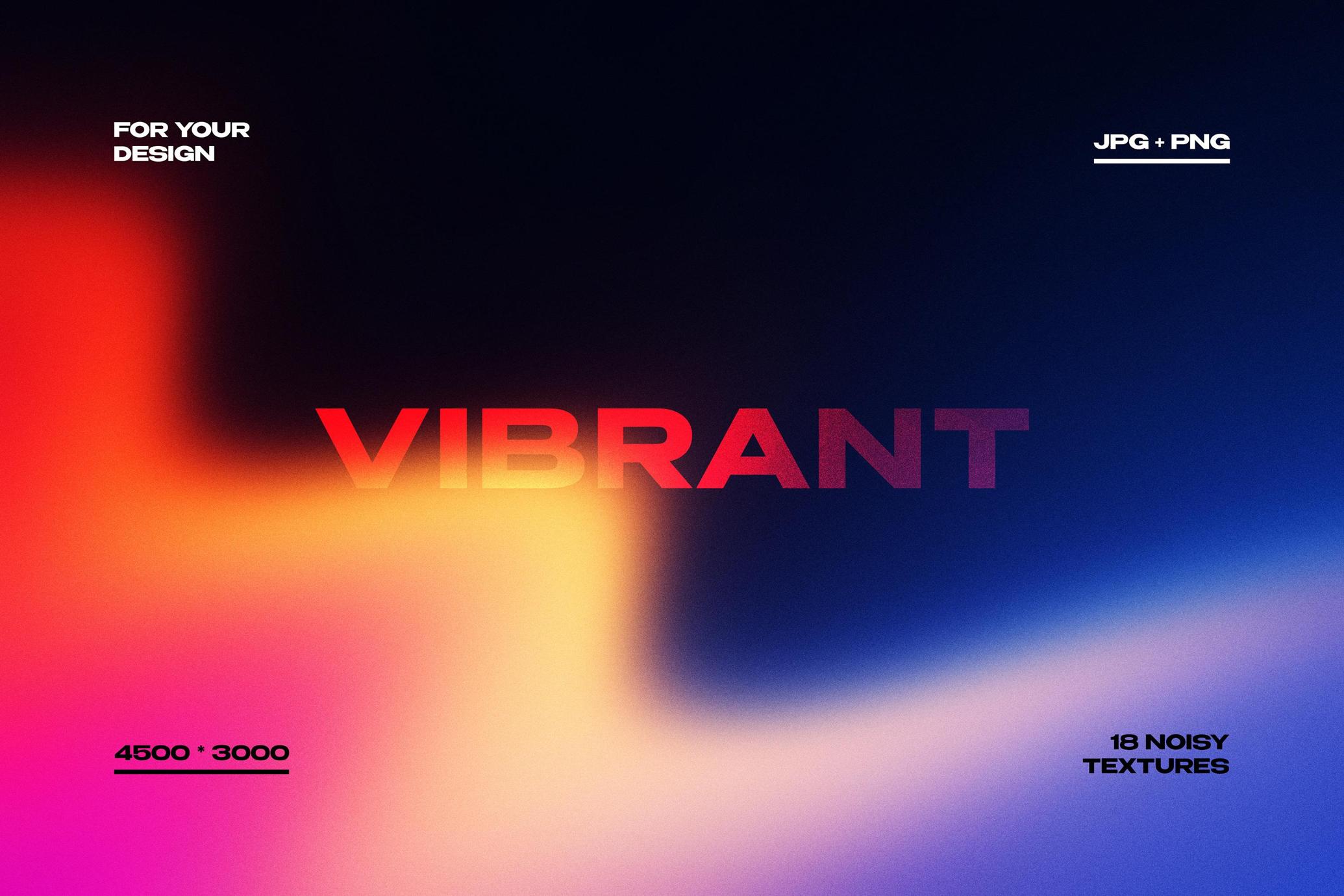 Vibrant Gradient Textures
