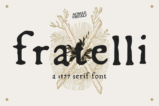 Fratelli Serif font Extras