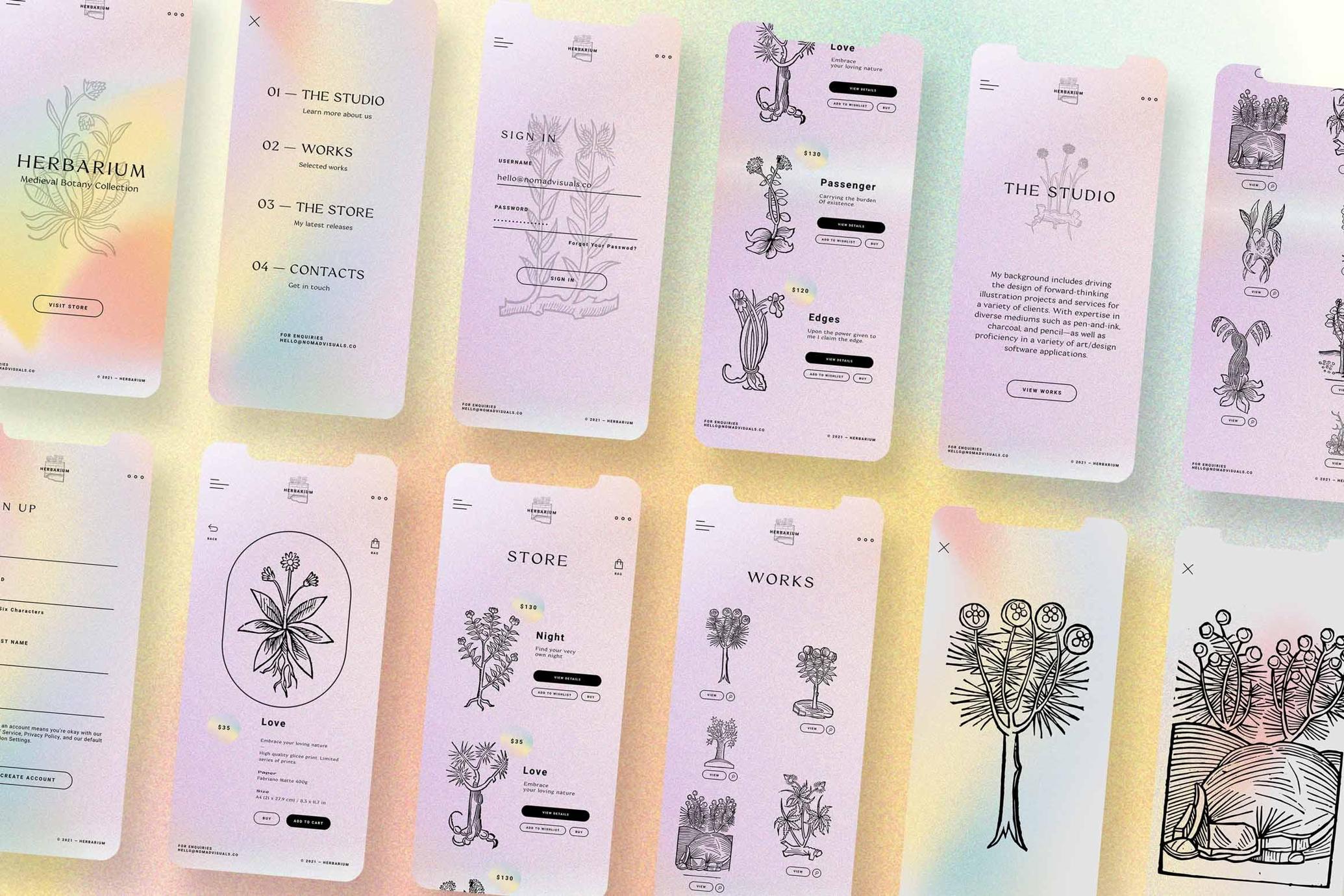 Herbarium Medieval Botany Collection