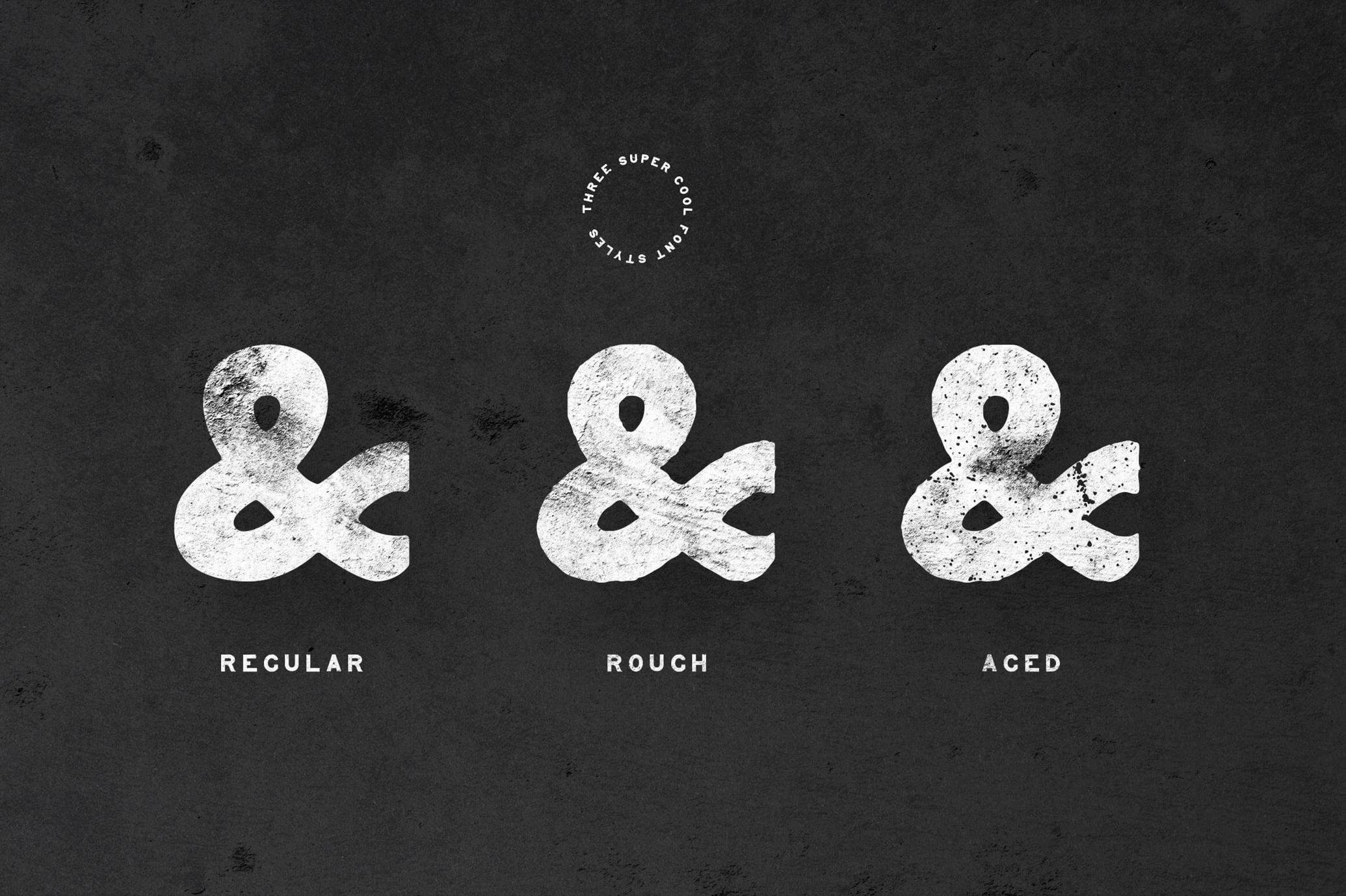 Moses Display Grotesque Typeface