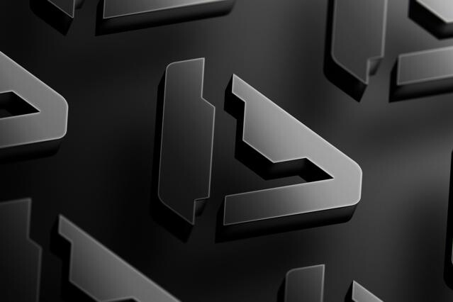 Floating 3D Symbol Render Mockup