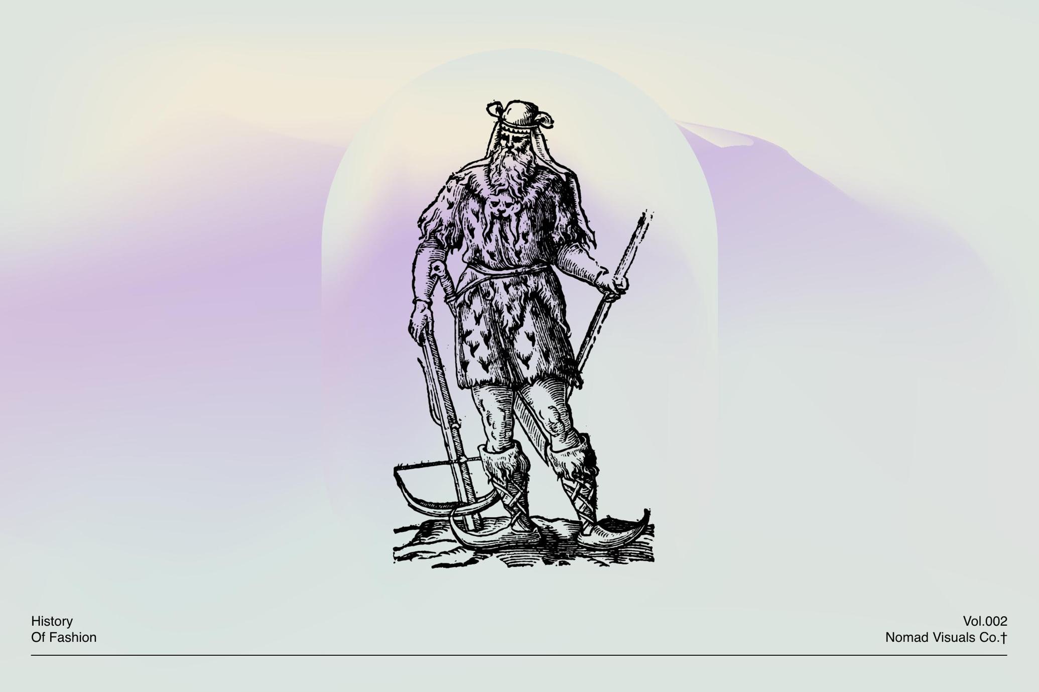 History of Fashion - Vector Illustrations