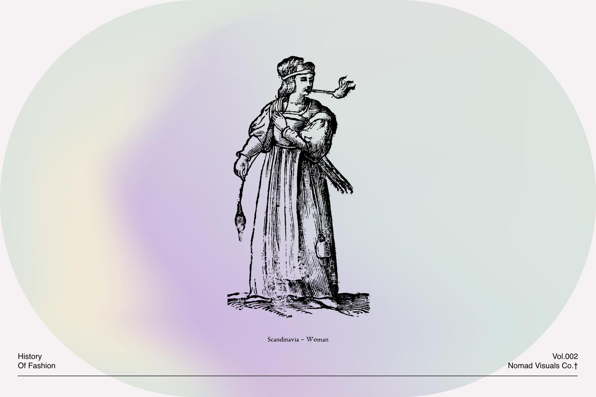 History of Fashion - Vector Illustrations