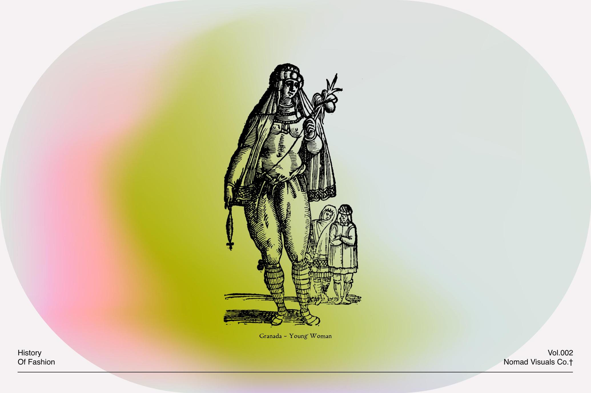 History of Fashion - Vector Illustrations