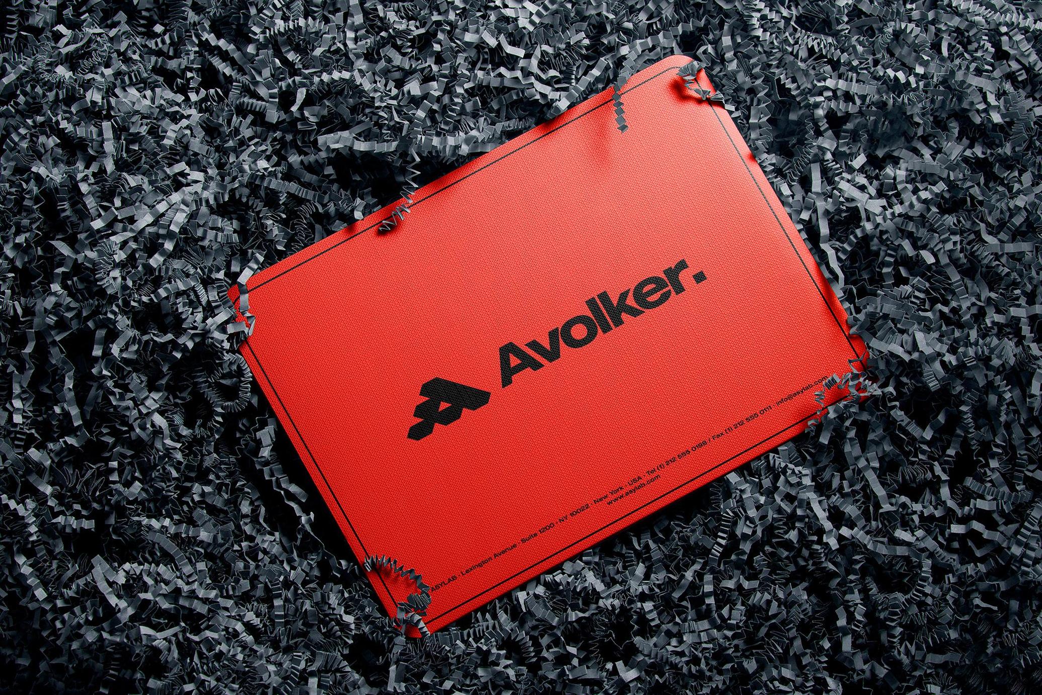 Crinkle Paper Greeting Card Mockup