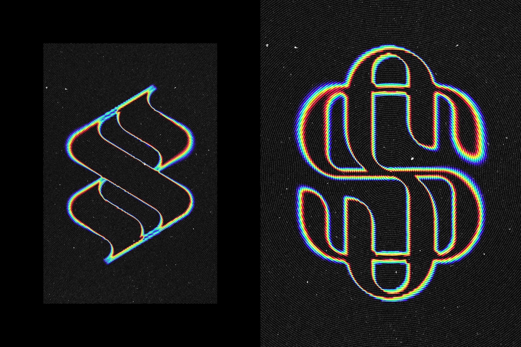 Circle Blur Text & Logo Effect