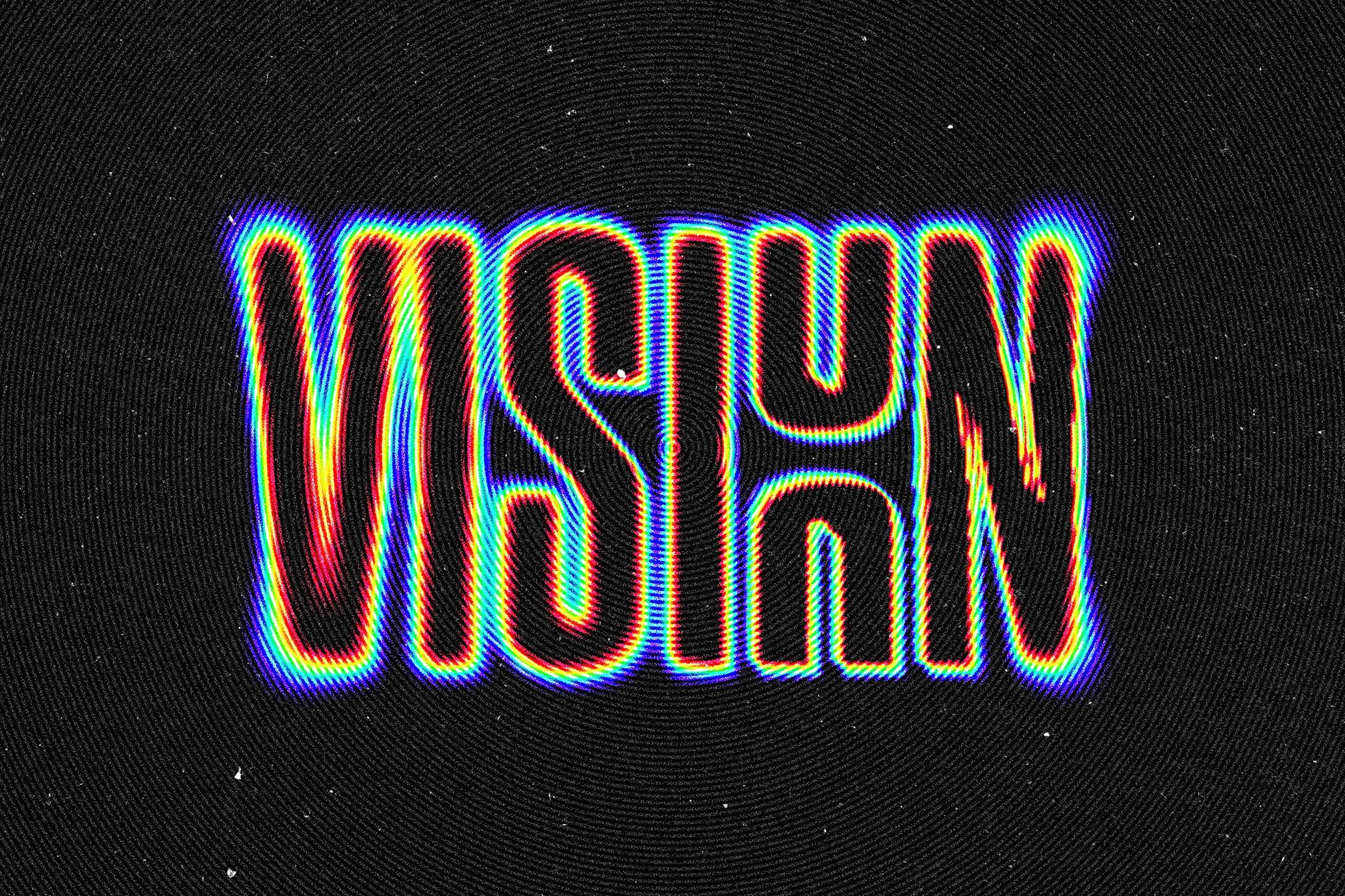 Circle Blur Text & Logo Effect