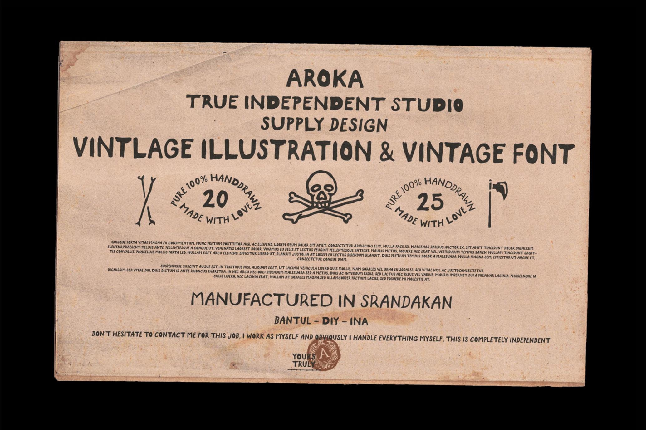 SAENA Hand-Written Font