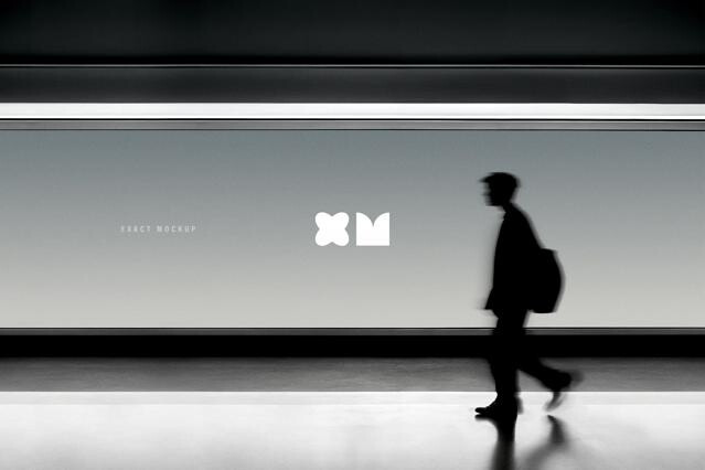 Large Wide Screen Mockup
