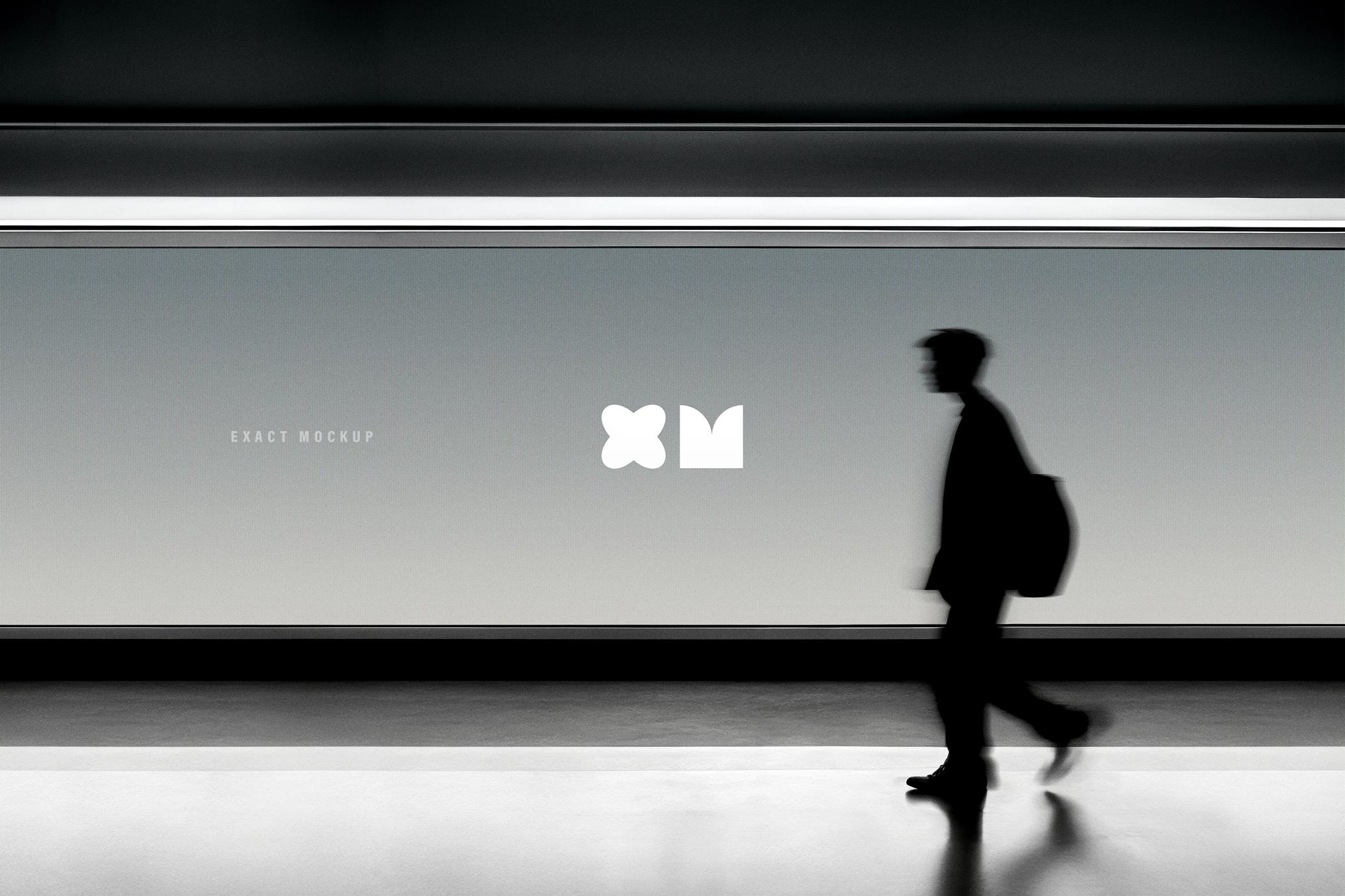 Large Wide Screen Mockup