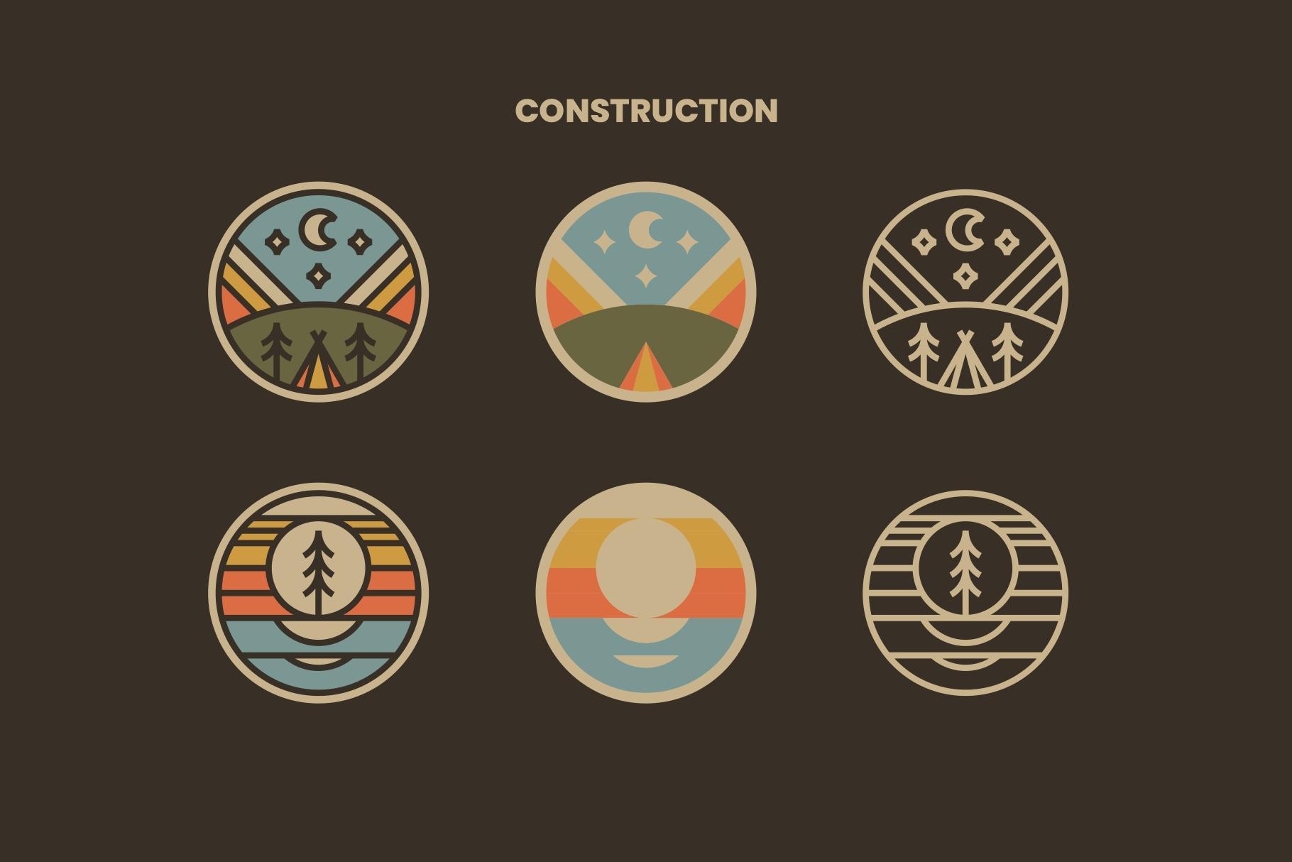 All-Circle Outdoor Badges