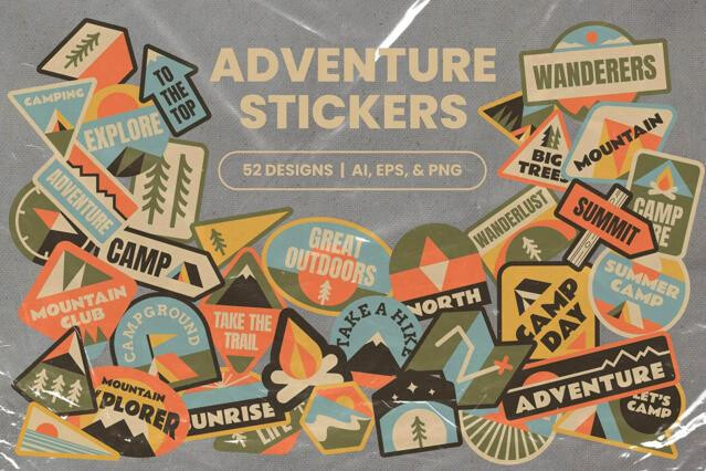 Adventure Stickers