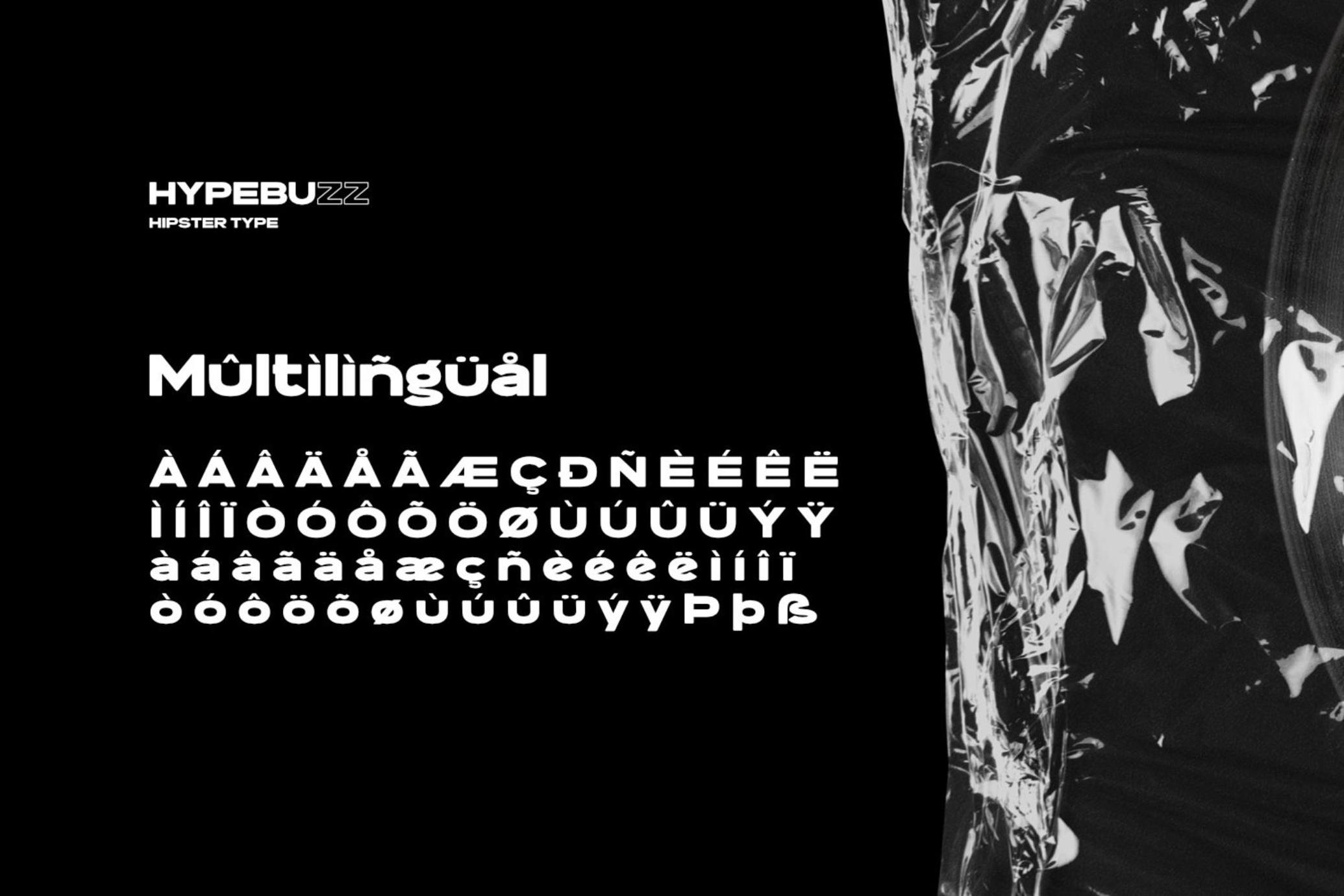 Hypebuzz - Hipster Font