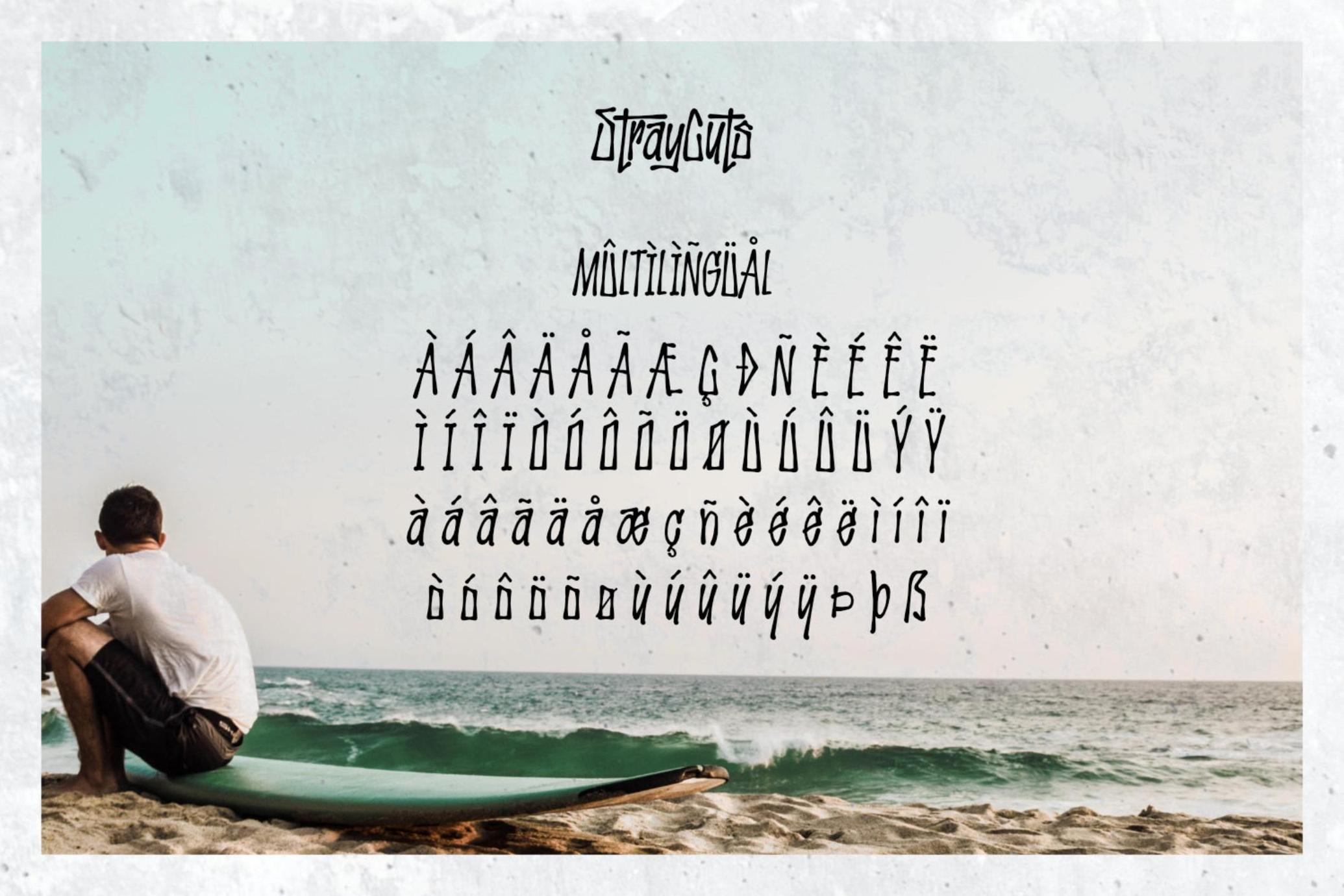 Stray Cuts - Decorative Font