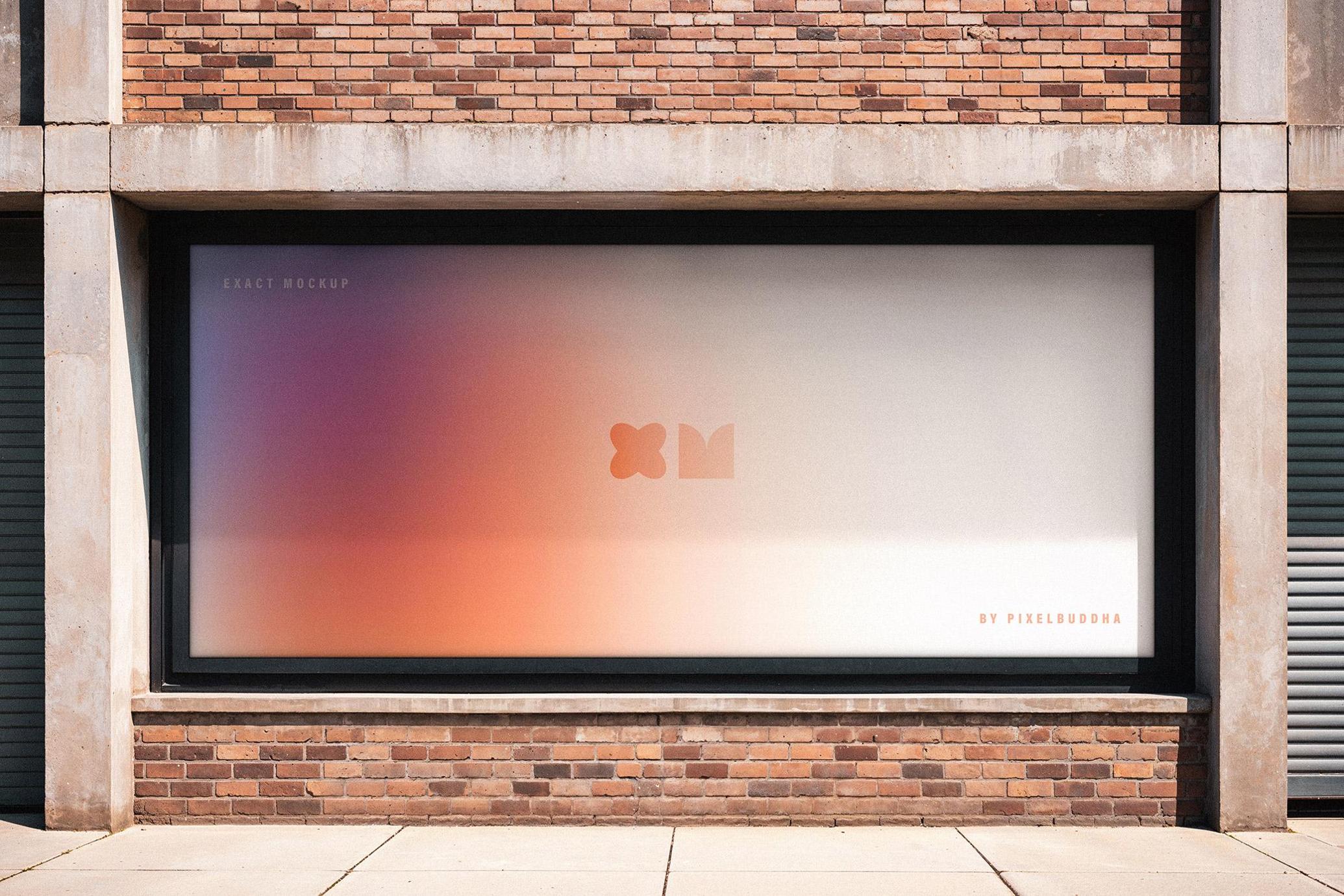 Outdoor Billboard Mockup