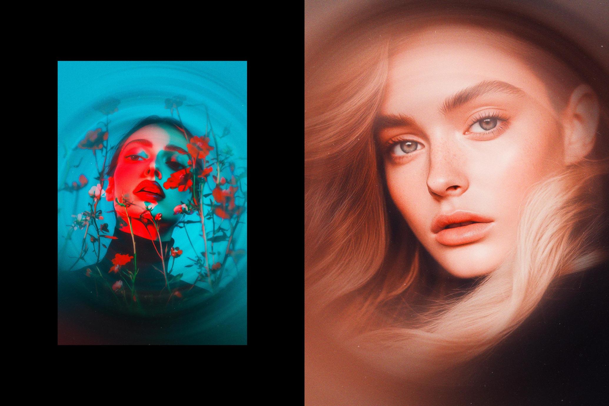 Radial Spinning Photo Effect