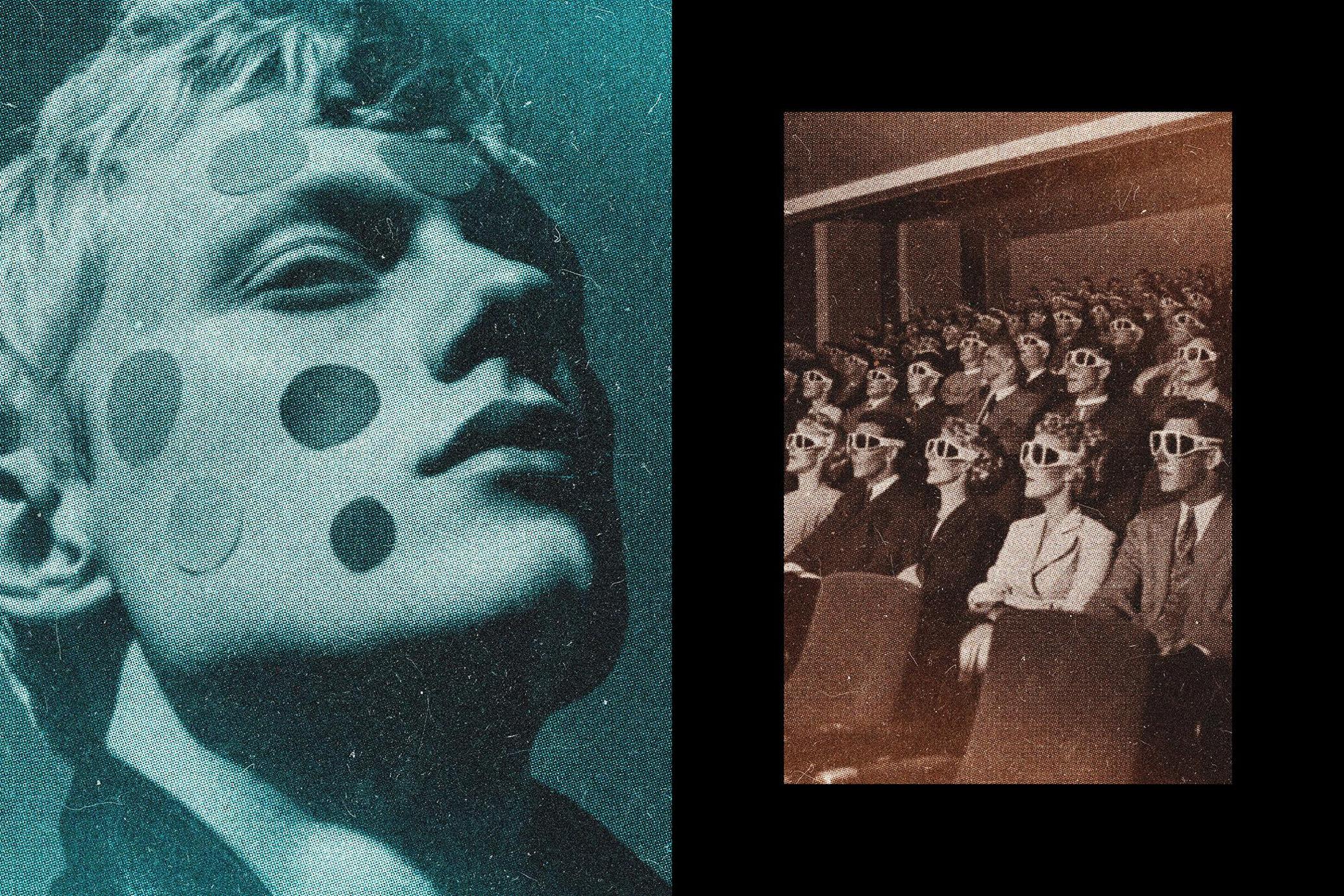 Vintage Dot Halftone Effect