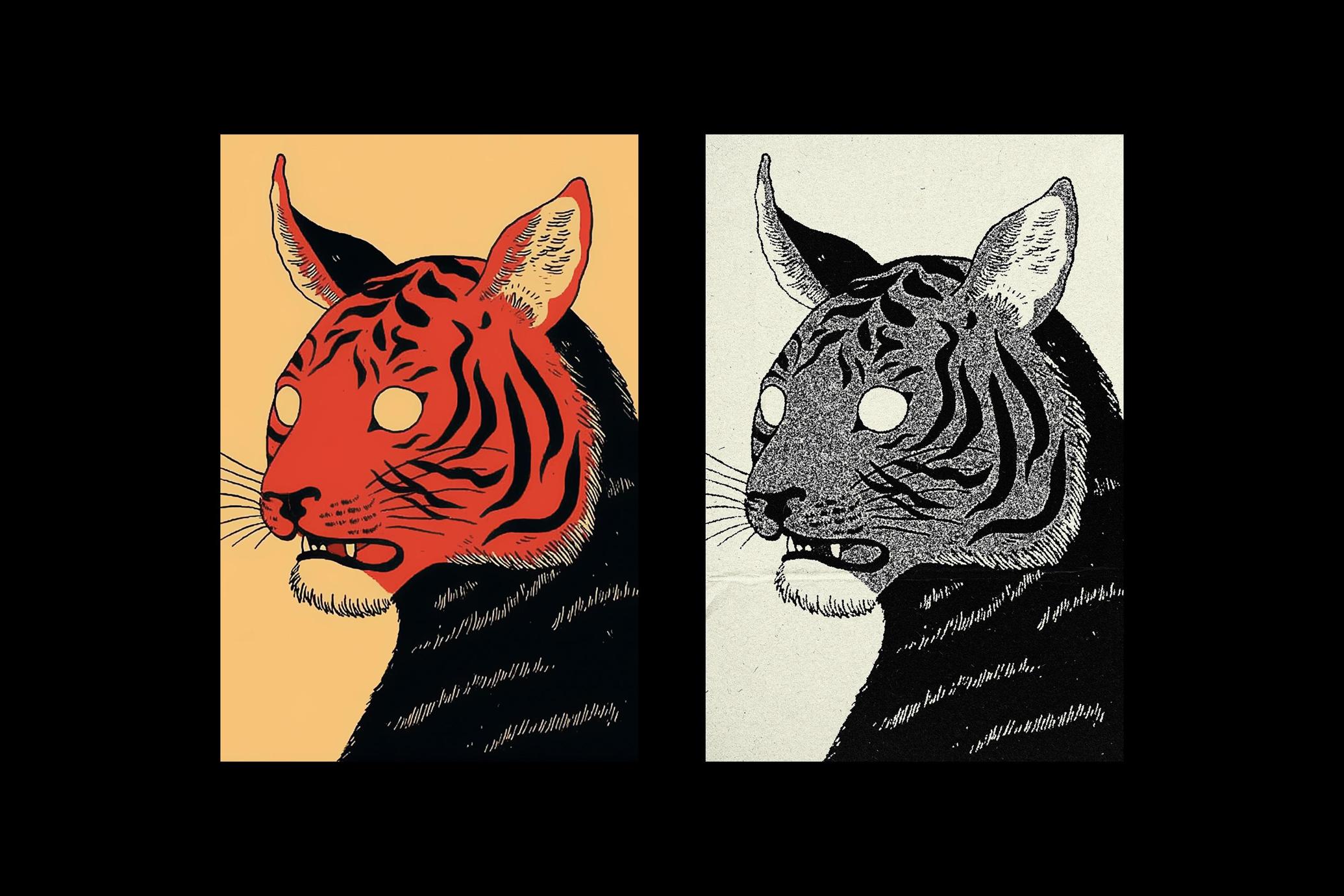Grain Printing Effect