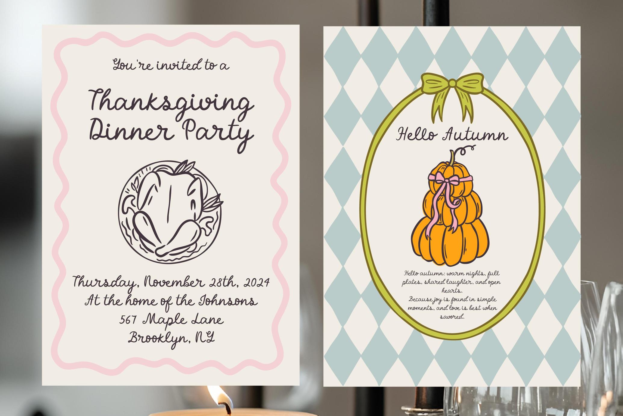 Autumn Holidays Clipart Bundle