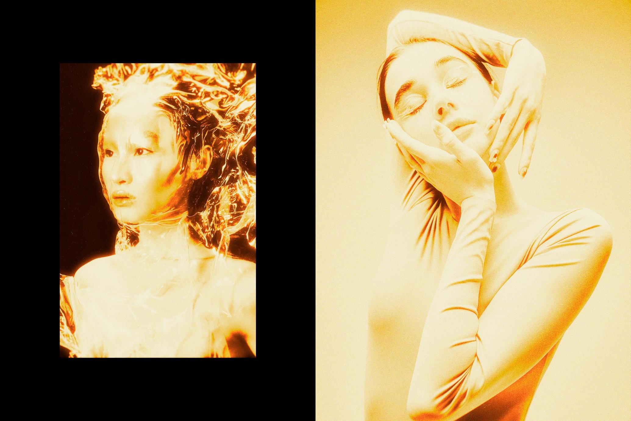 Golden Glowing Photo Effect