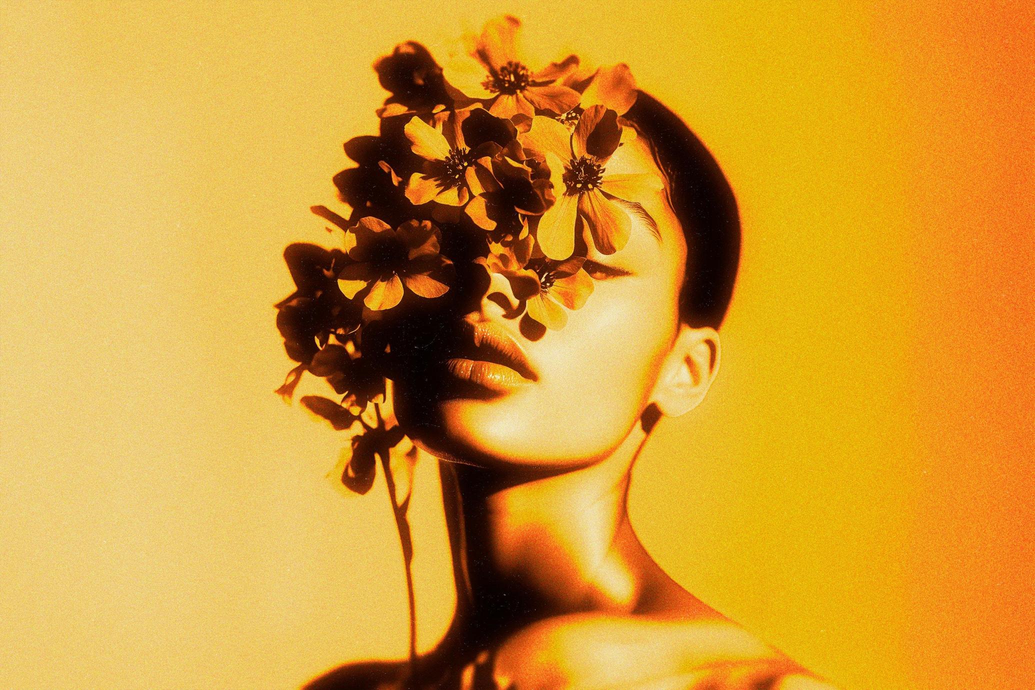 Golden Glowing Photo Effect