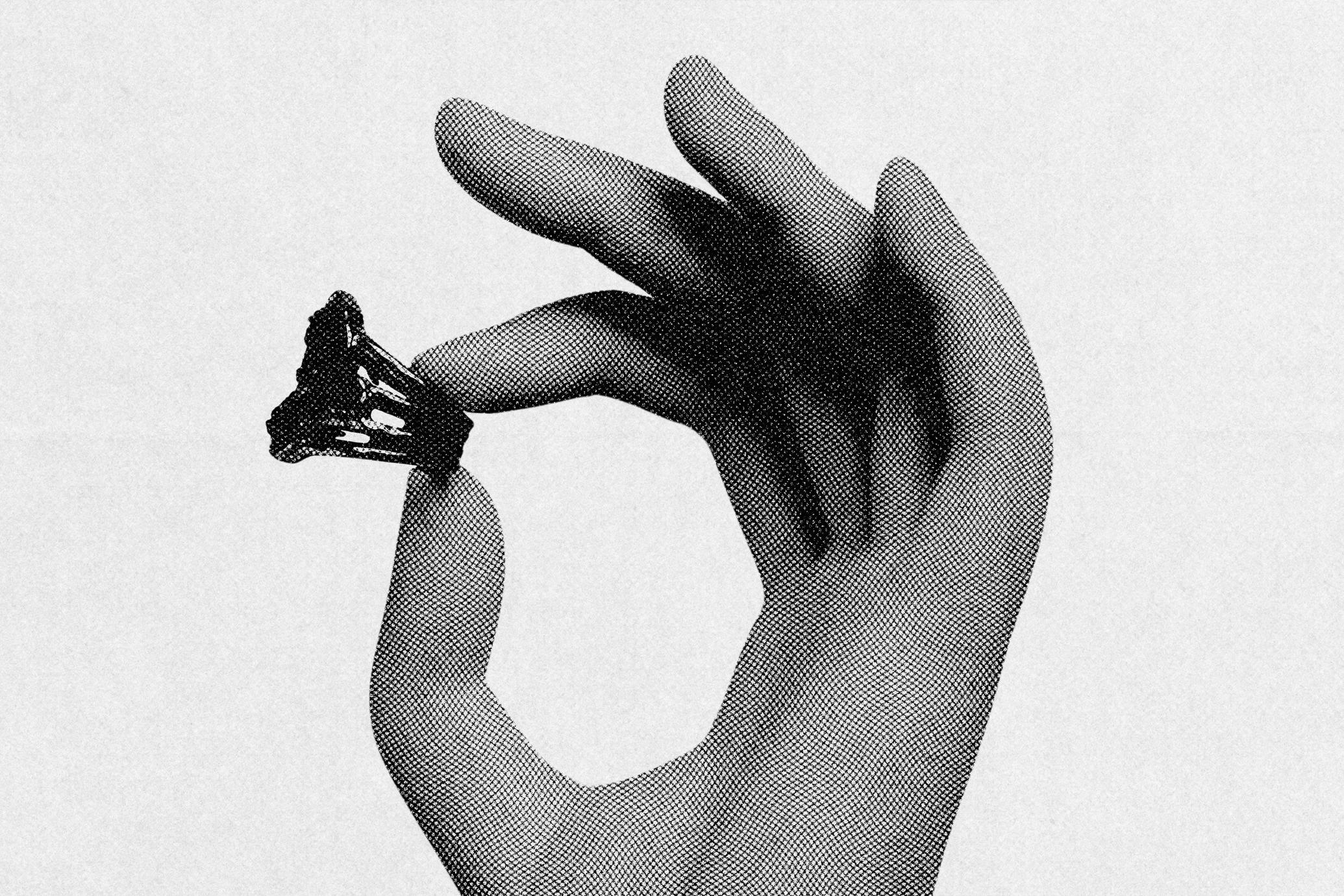 Antique Engraving Photo Effect