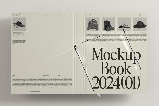 Minimal Book Mockup