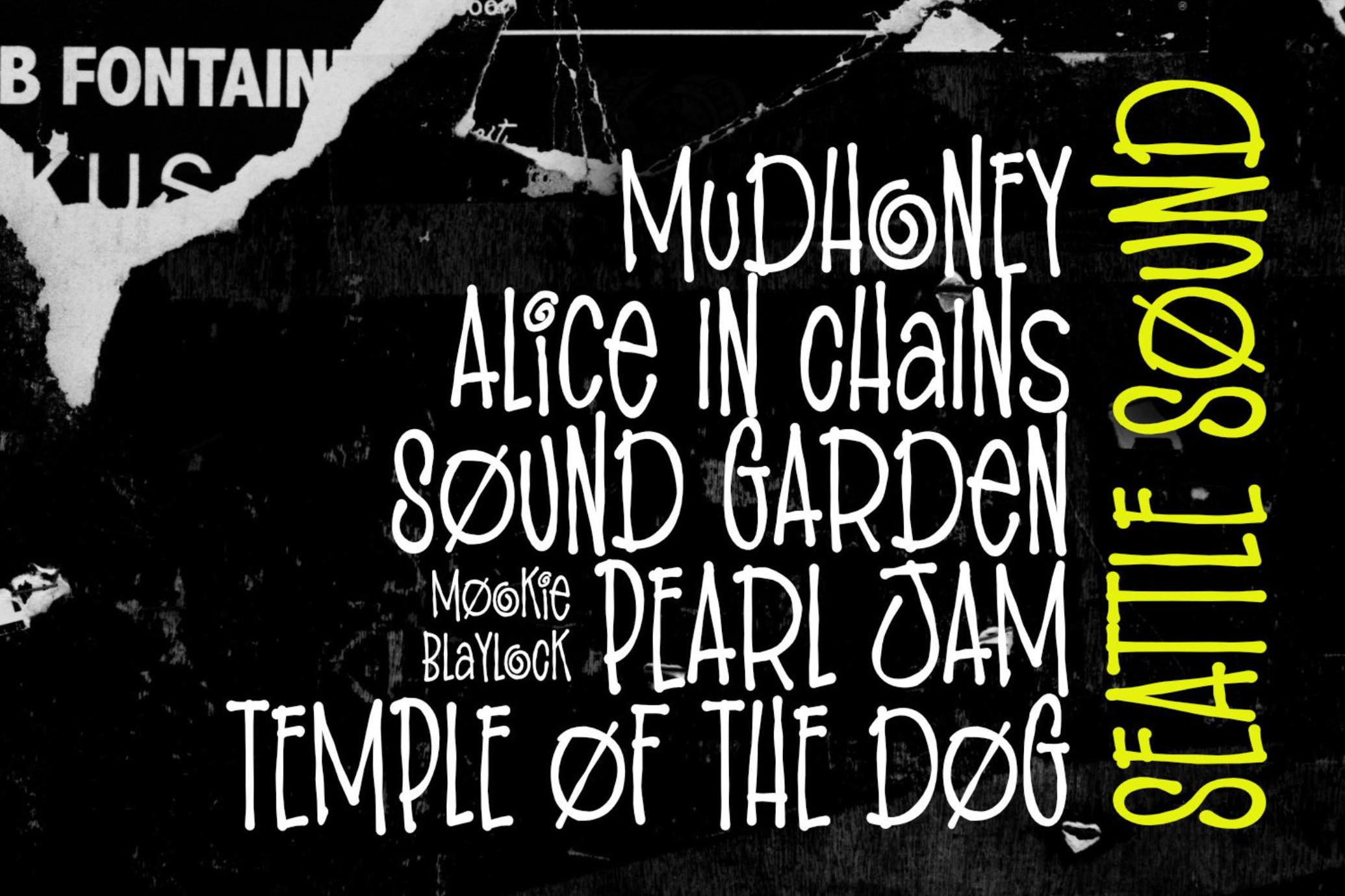 Mother Bones - 90s Font Grunge