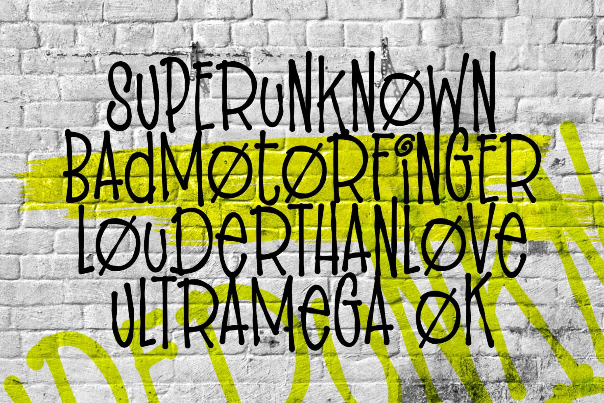 Mother Bones - 90s Font Grunge