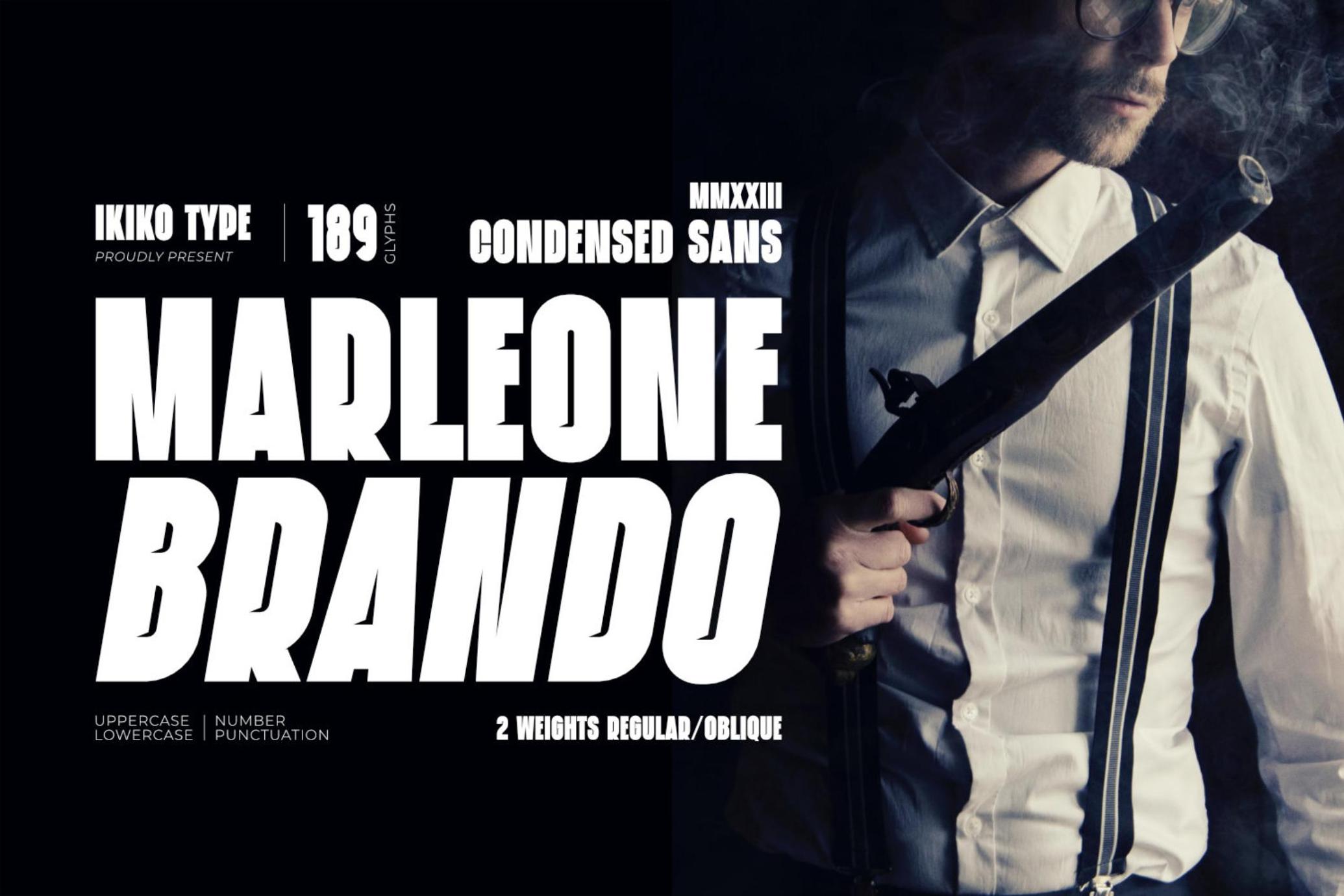 Marleone Brando - Condensed Sans