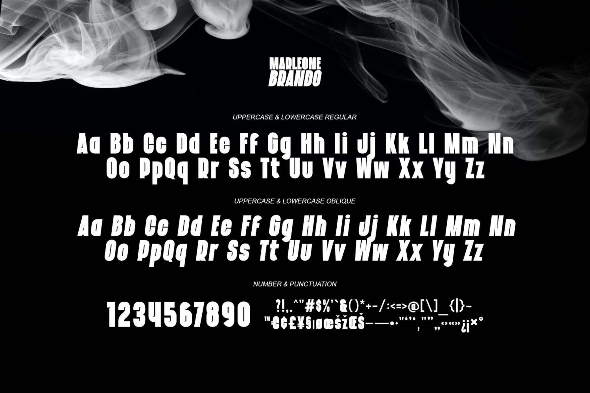 Marleone Brando - Condensed Sans