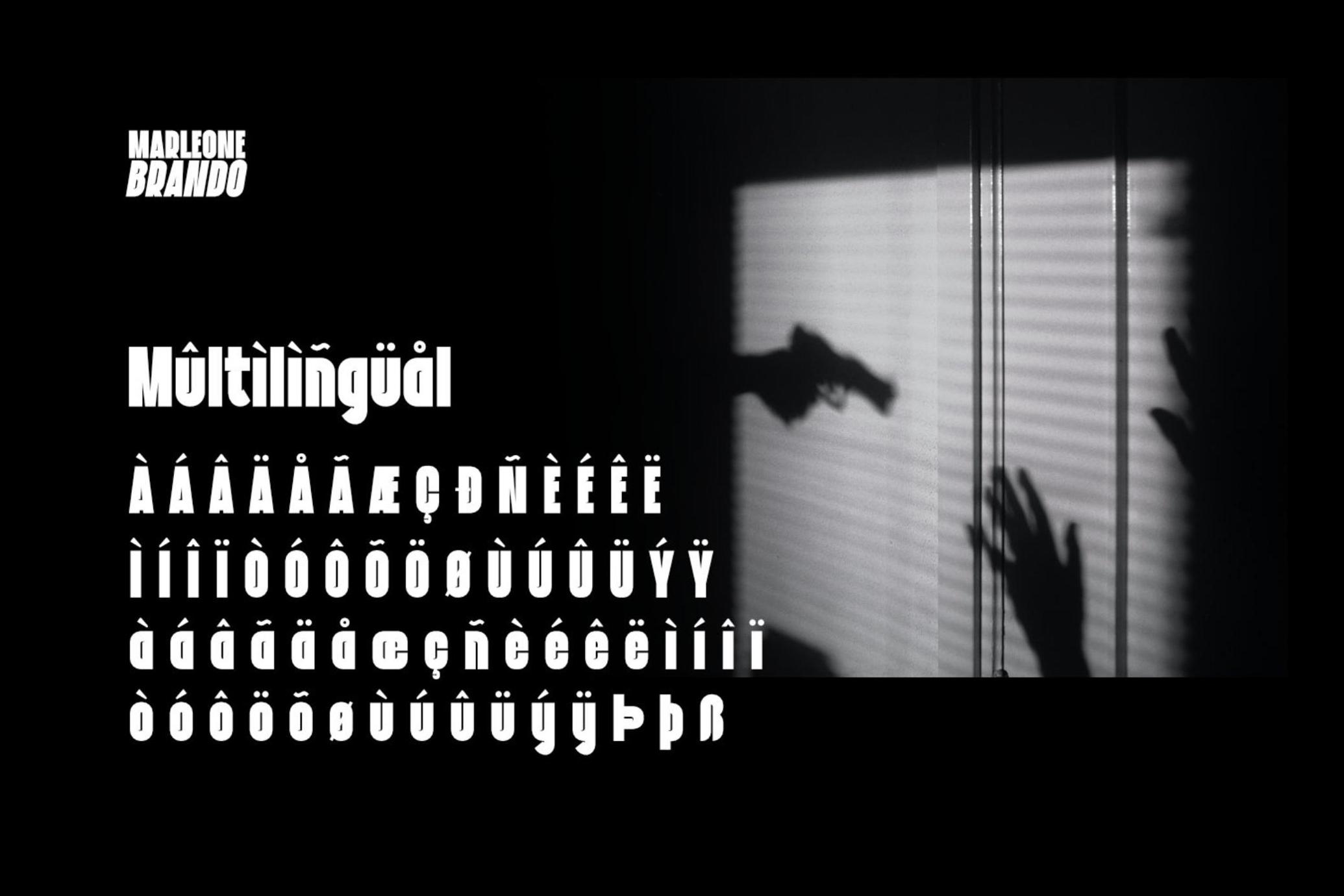 Marleone Brando - Condensed Sans