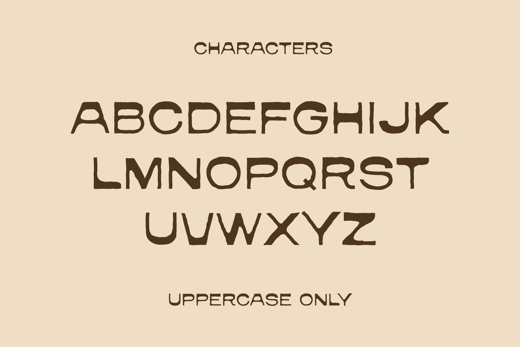 Bearwood - Forest Inspired Typeface