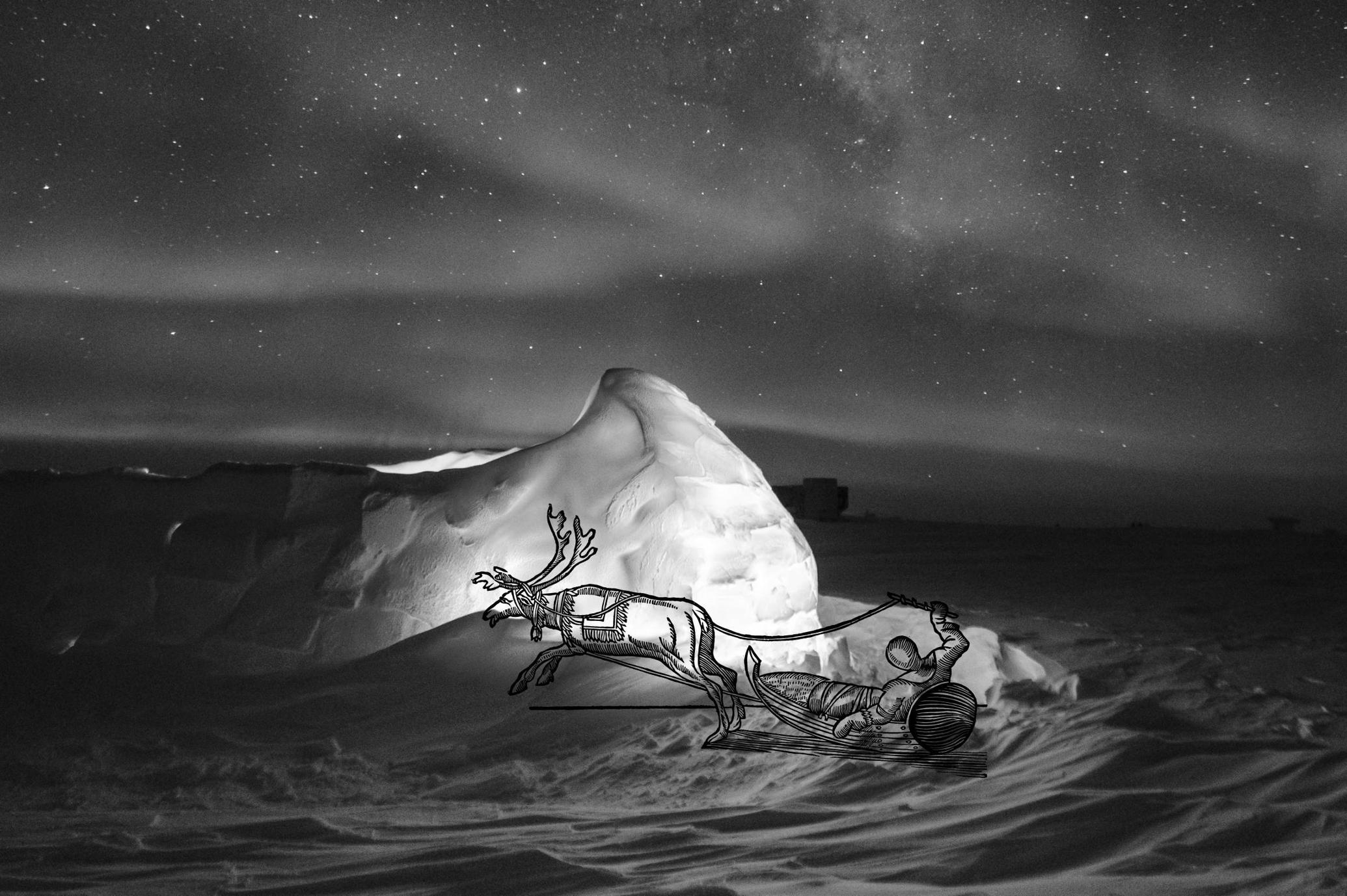 History of Lapland Illustrations Set