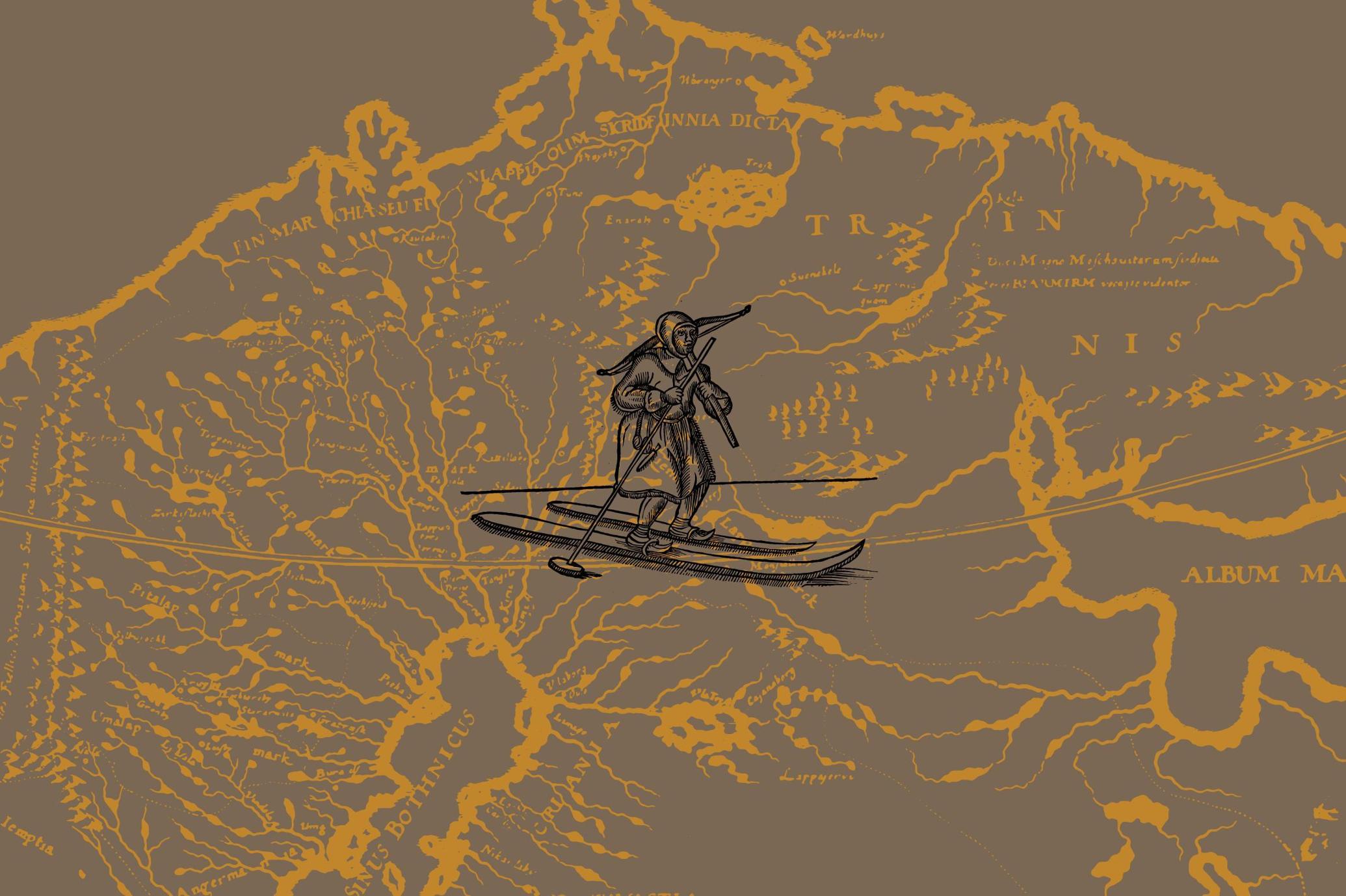 History of Lapland Illustrations Set