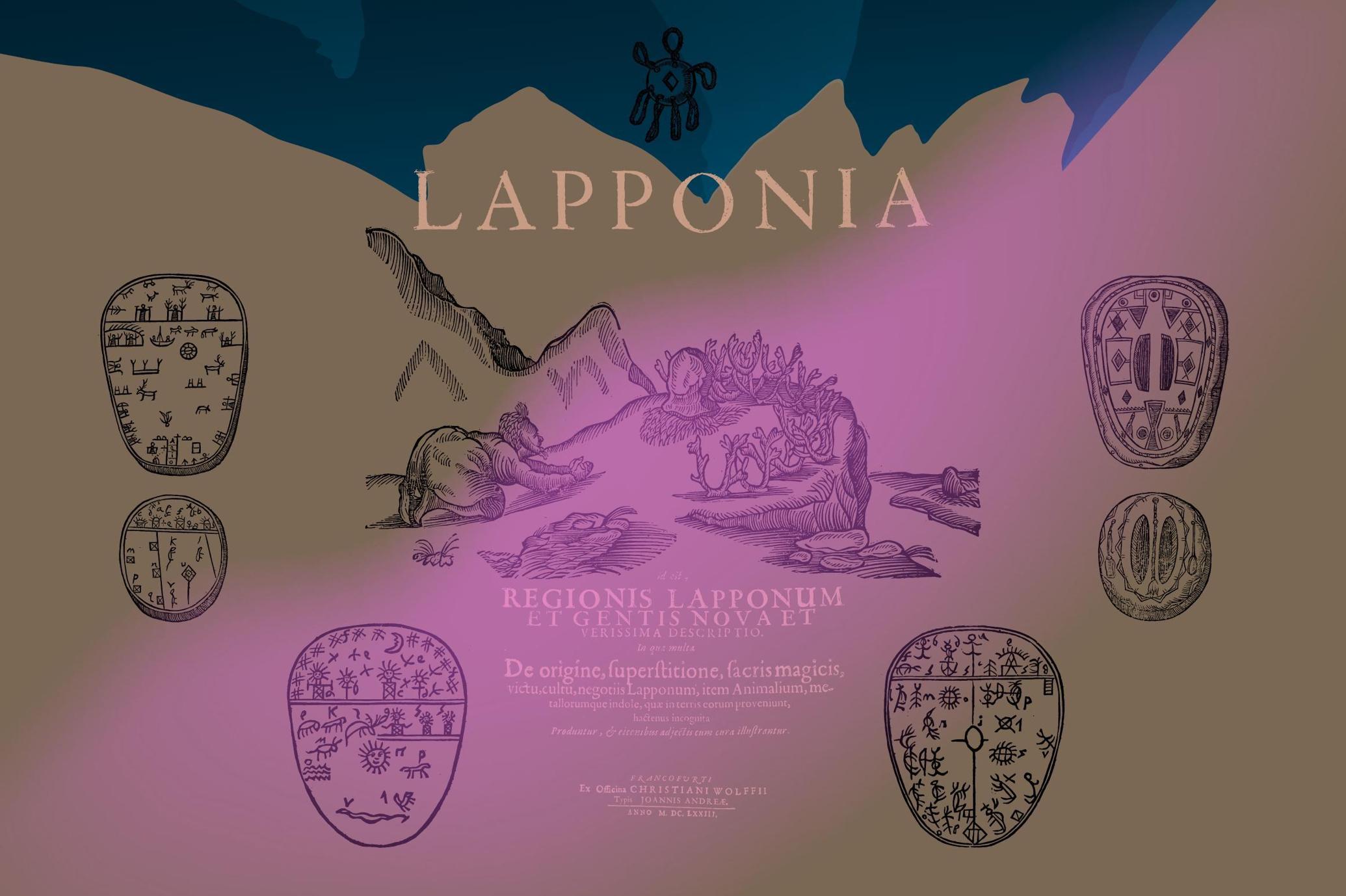 History of Lapland Illustrations Set