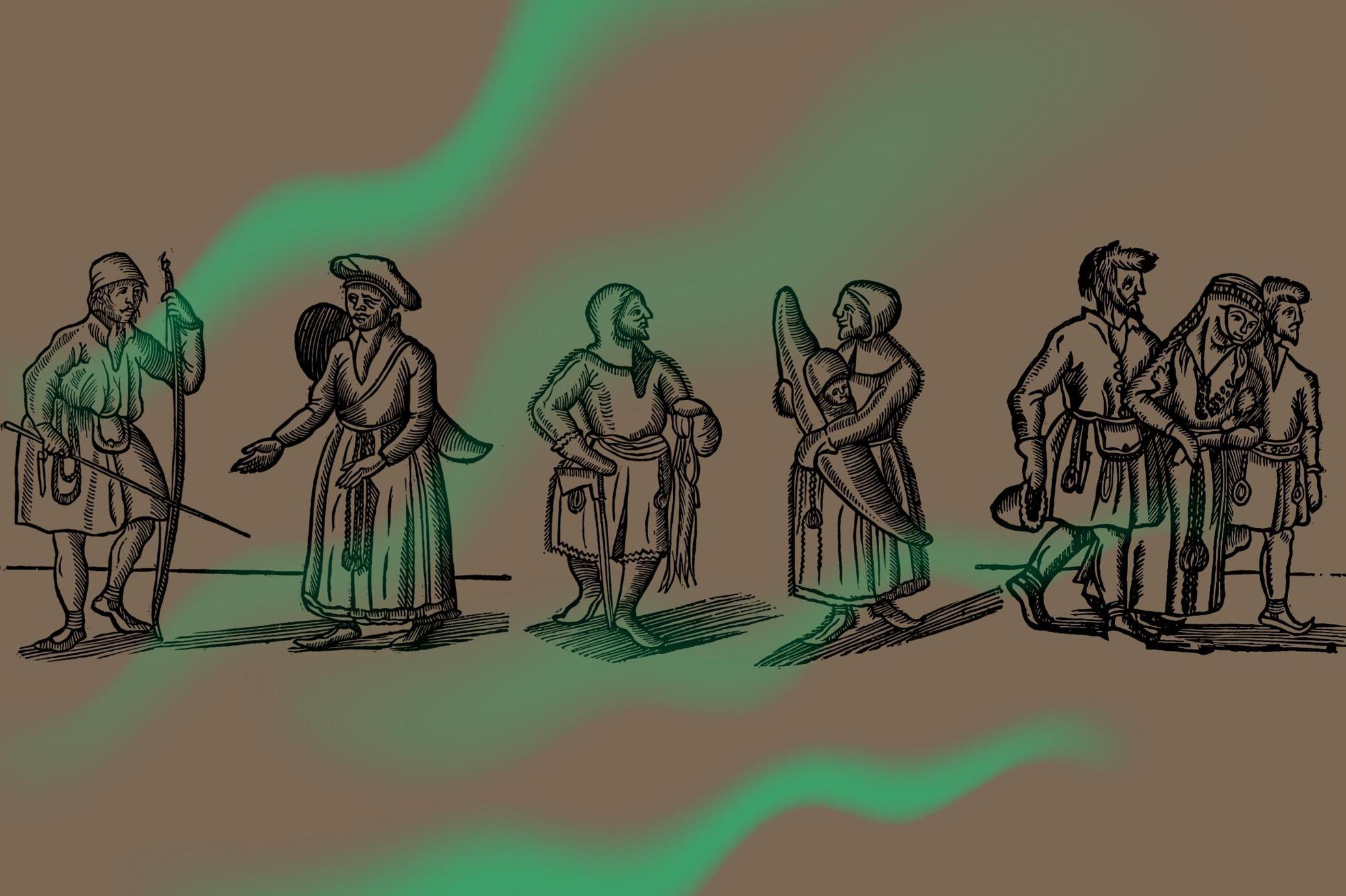 History of Lapland Illustrations Set
