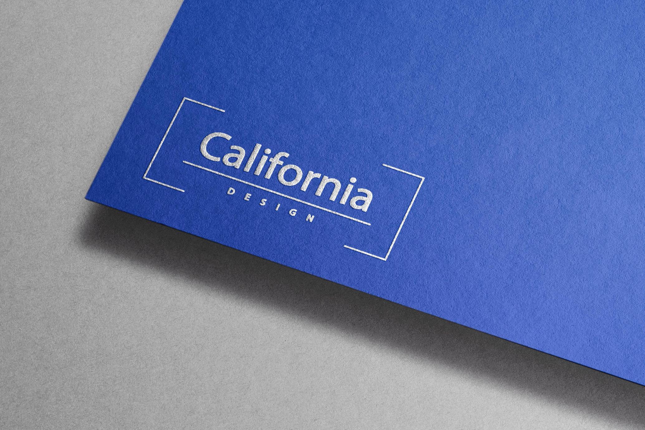 Close-Crop Paper Logo Mockup