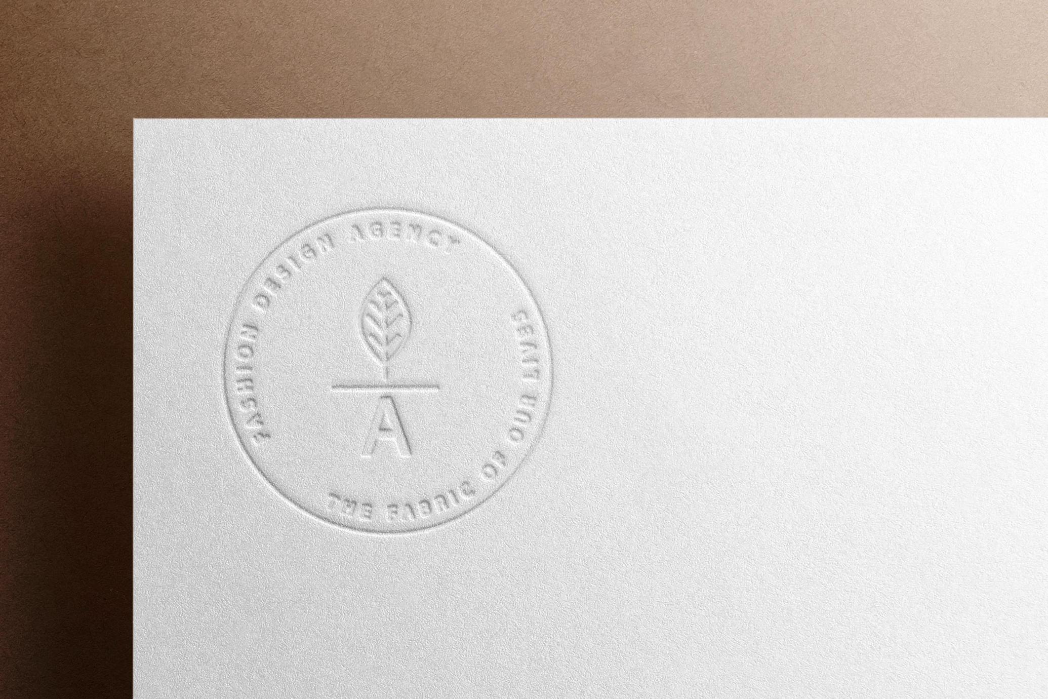 Classic Letterhead Logo Mockup