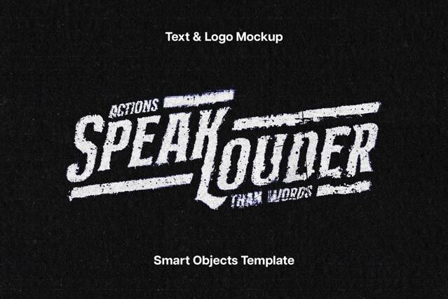 Ink Distortion Text Effect