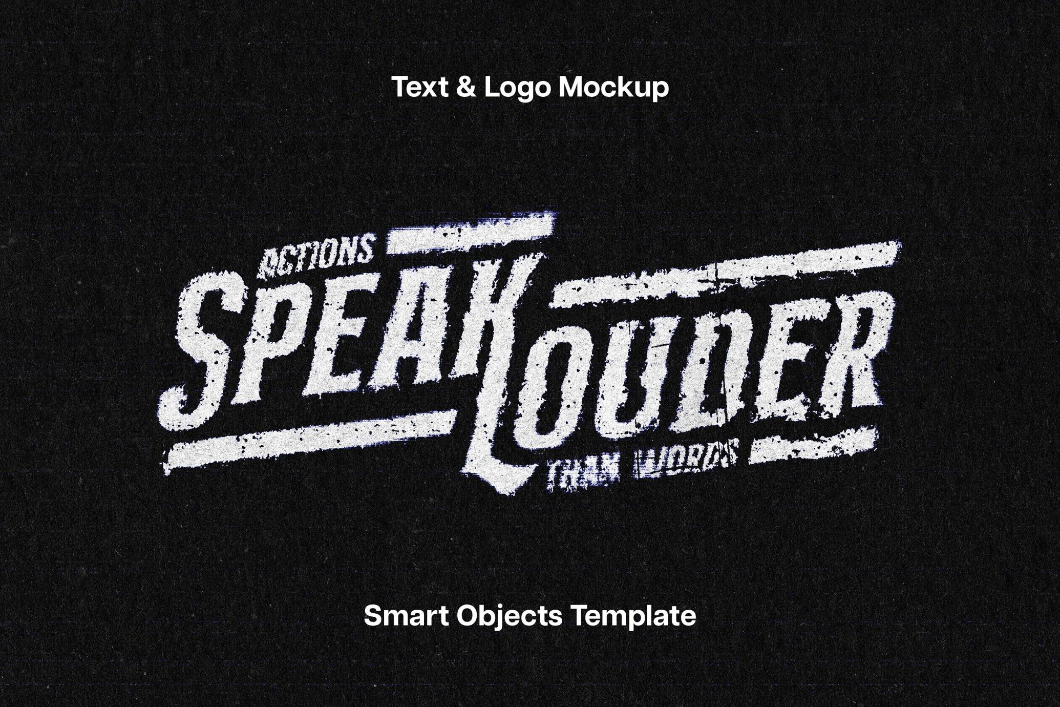 Ink Distortion Text Effect