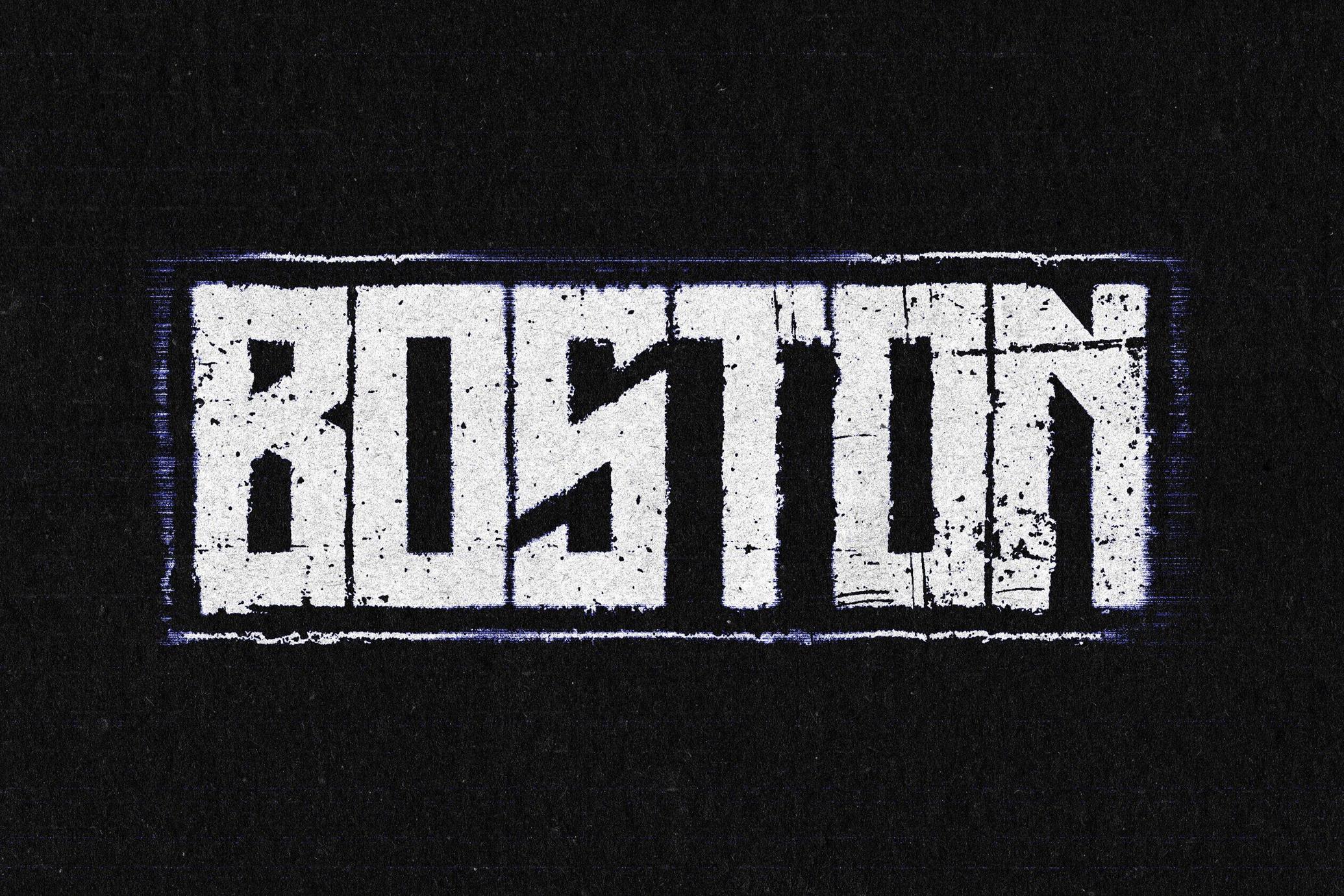 Ink Distortion Text Effect