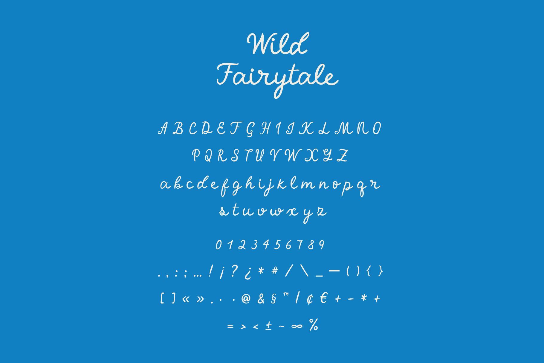 Wild Fairytale Font